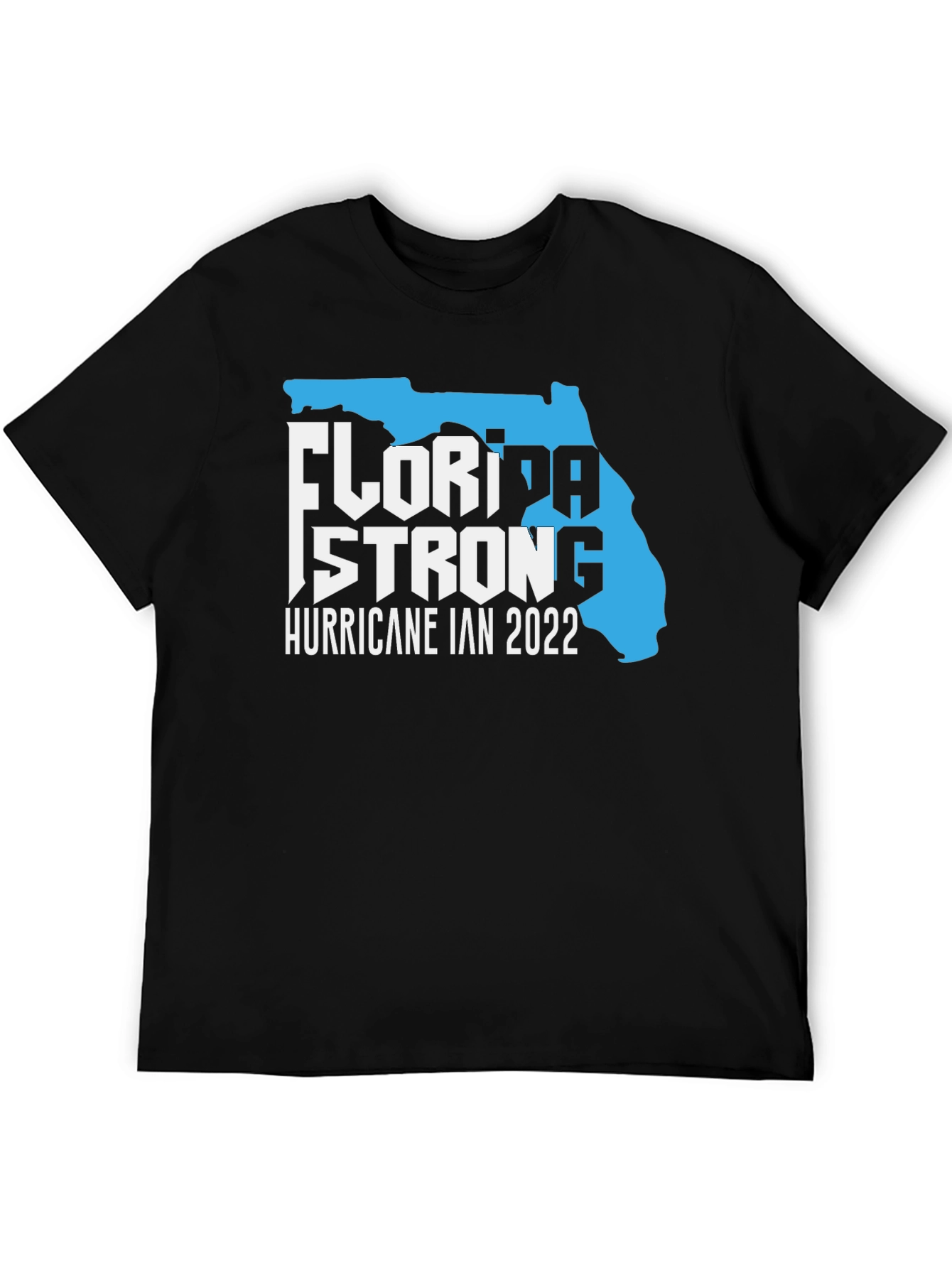 Florida Strong Hurricane Ian 2022 Black T-Shirt