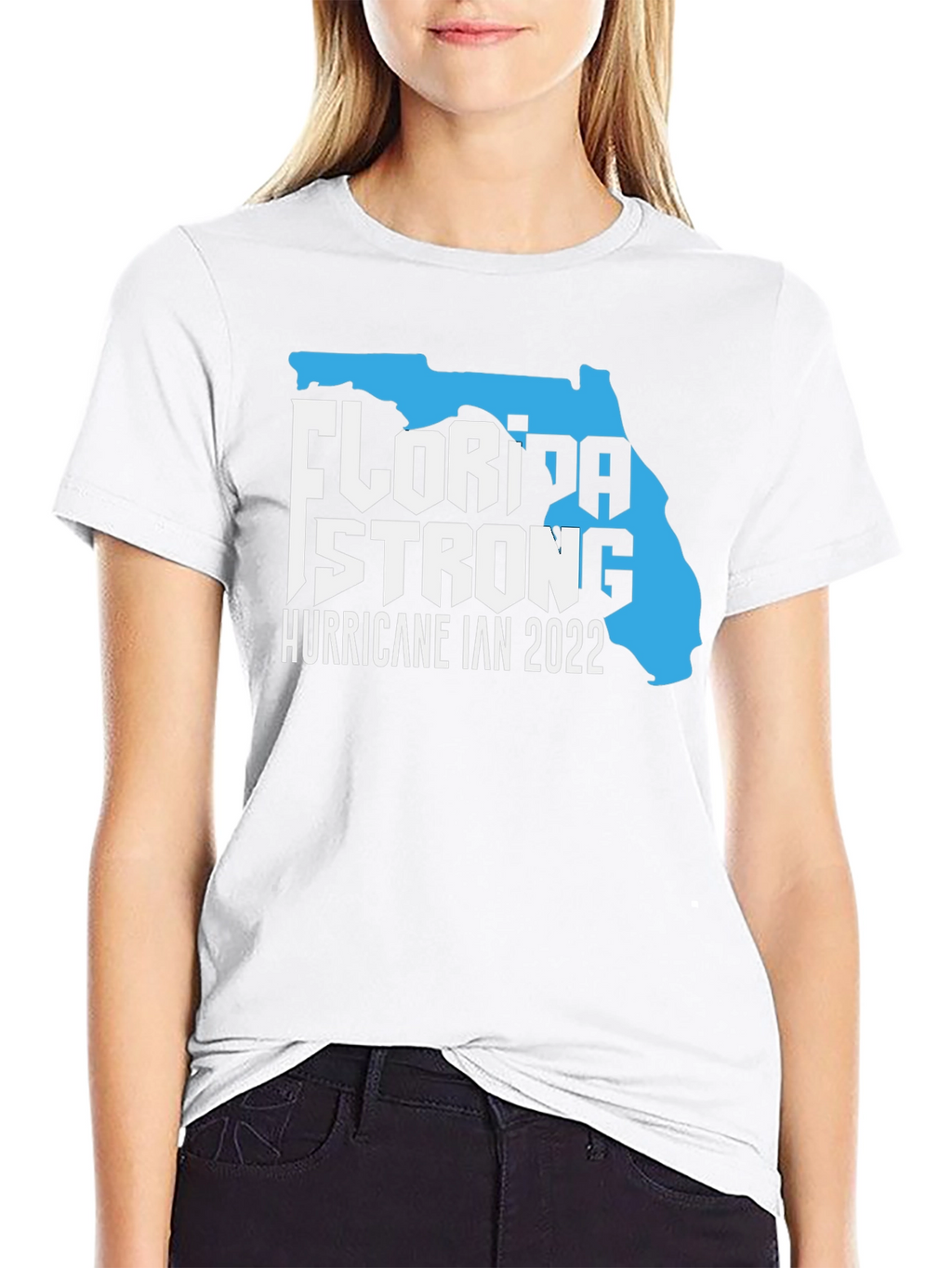 Florida Strong Hurricane Ian 2022 Black T-Shirt