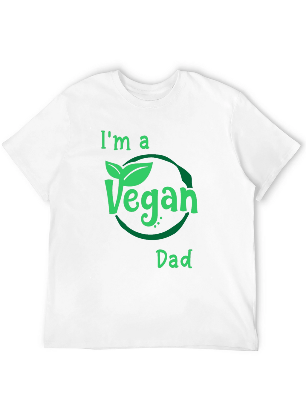 Vegan Dad T-Shirt - Plant Based Lifestyle Apparel