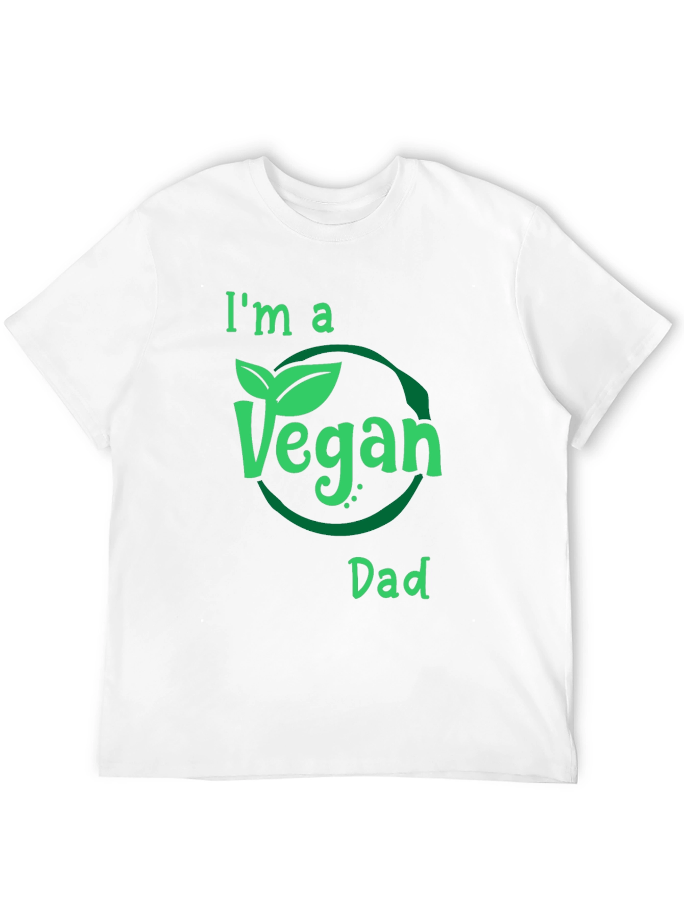 Vegan Dad T-Shirt - Plant Based Lifestyle Apparel