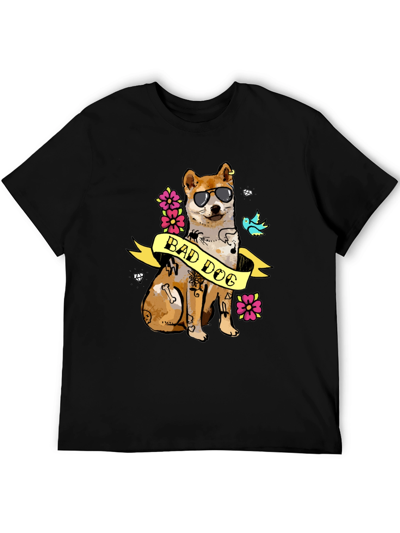 Bad Dog Shiba Inu T-Shirt - Funny Graphic Tee