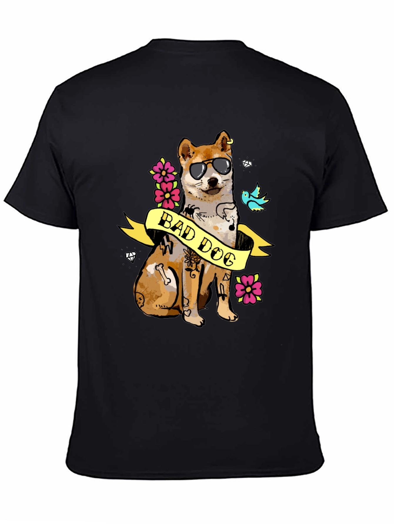 Bad Dog Shiba Inu T-Shirt - Funny Graphic Tee