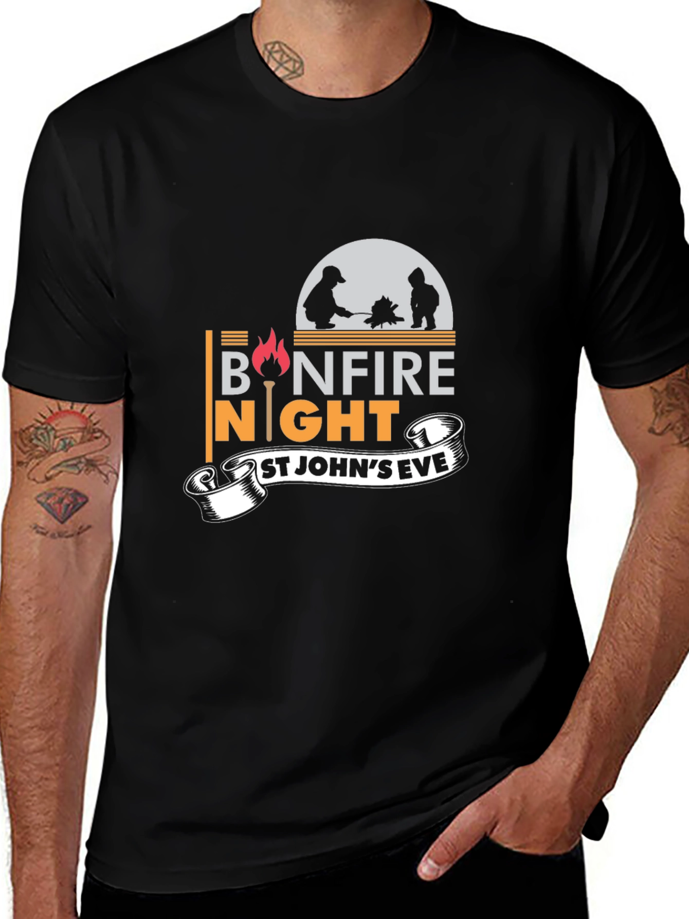 Bonfire Night St. Johns Eve T-Shirt