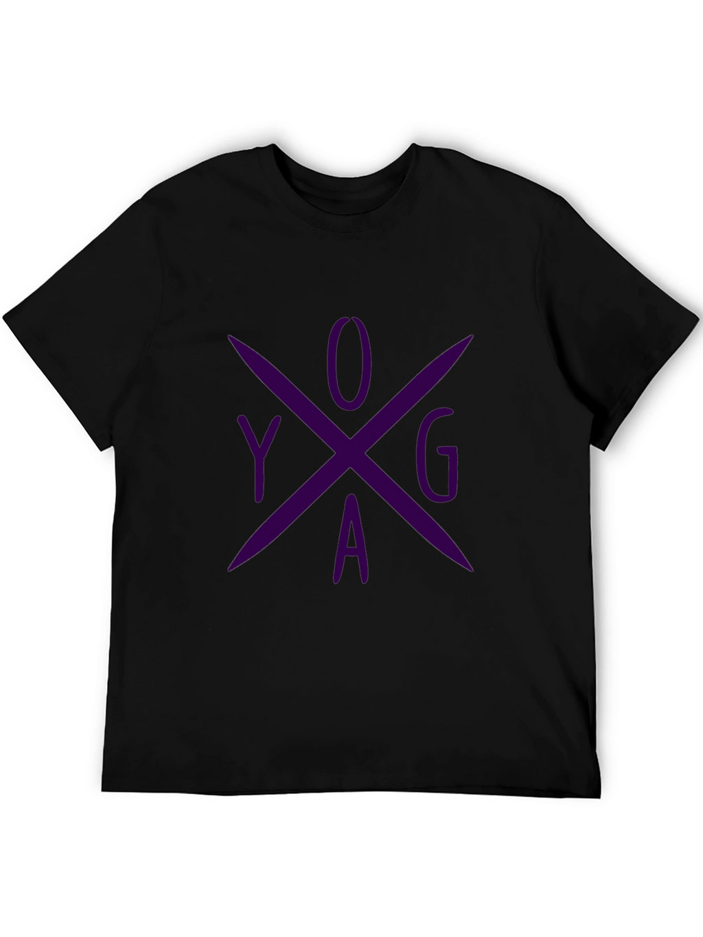 Yoga Cross Graphic T-Shirt - Casual Comfort
