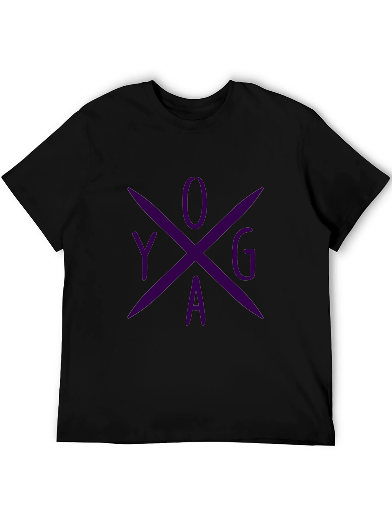 Yoga Cross Graphic T-Shirt - Casual Comfort