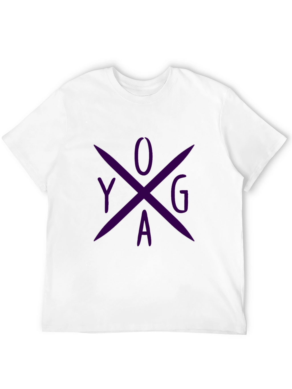 Yoga Cross Graphic T-Shirt - Casual Comfort