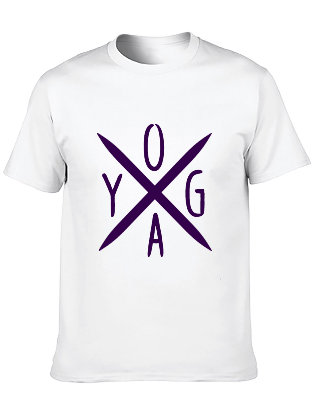 Yoga Cross Graphic T-Shirt - Casual Comfort