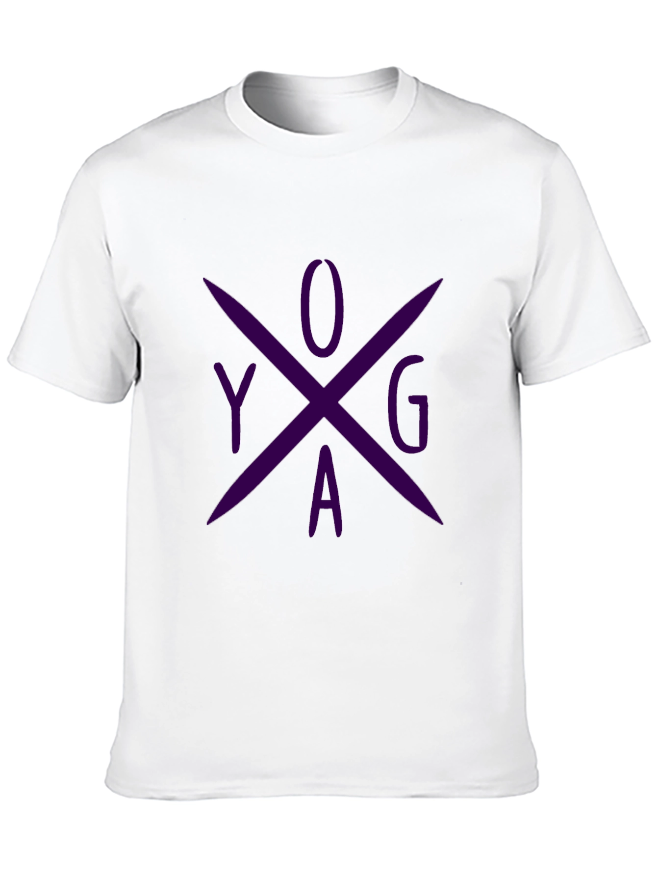 Yoga Cross Graphic T-Shirt - Casual Comfort