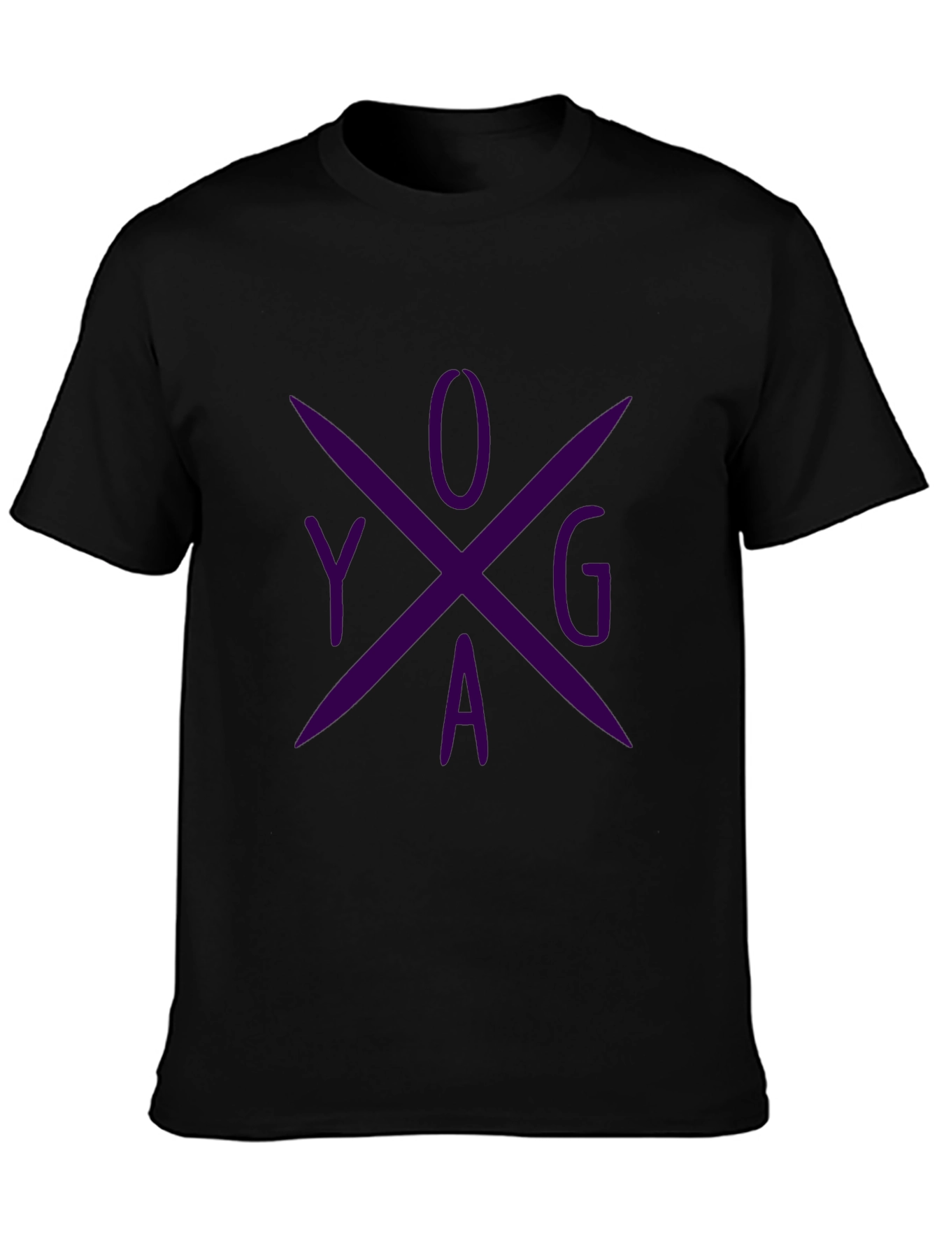 Yoga Cross Graphic T-Shirt - Casual Comfort