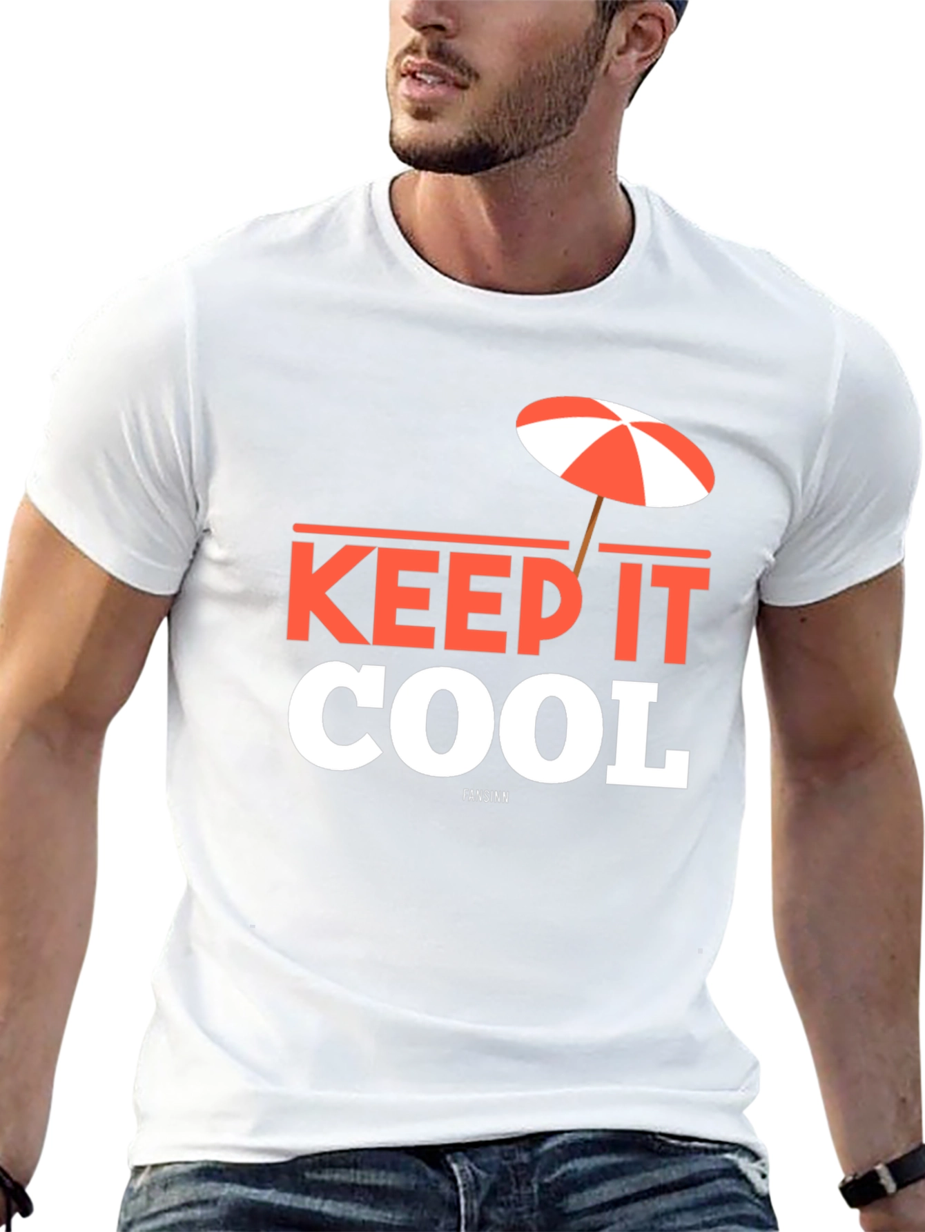 Keep It Cool Graphic Tee - Summer Vibes