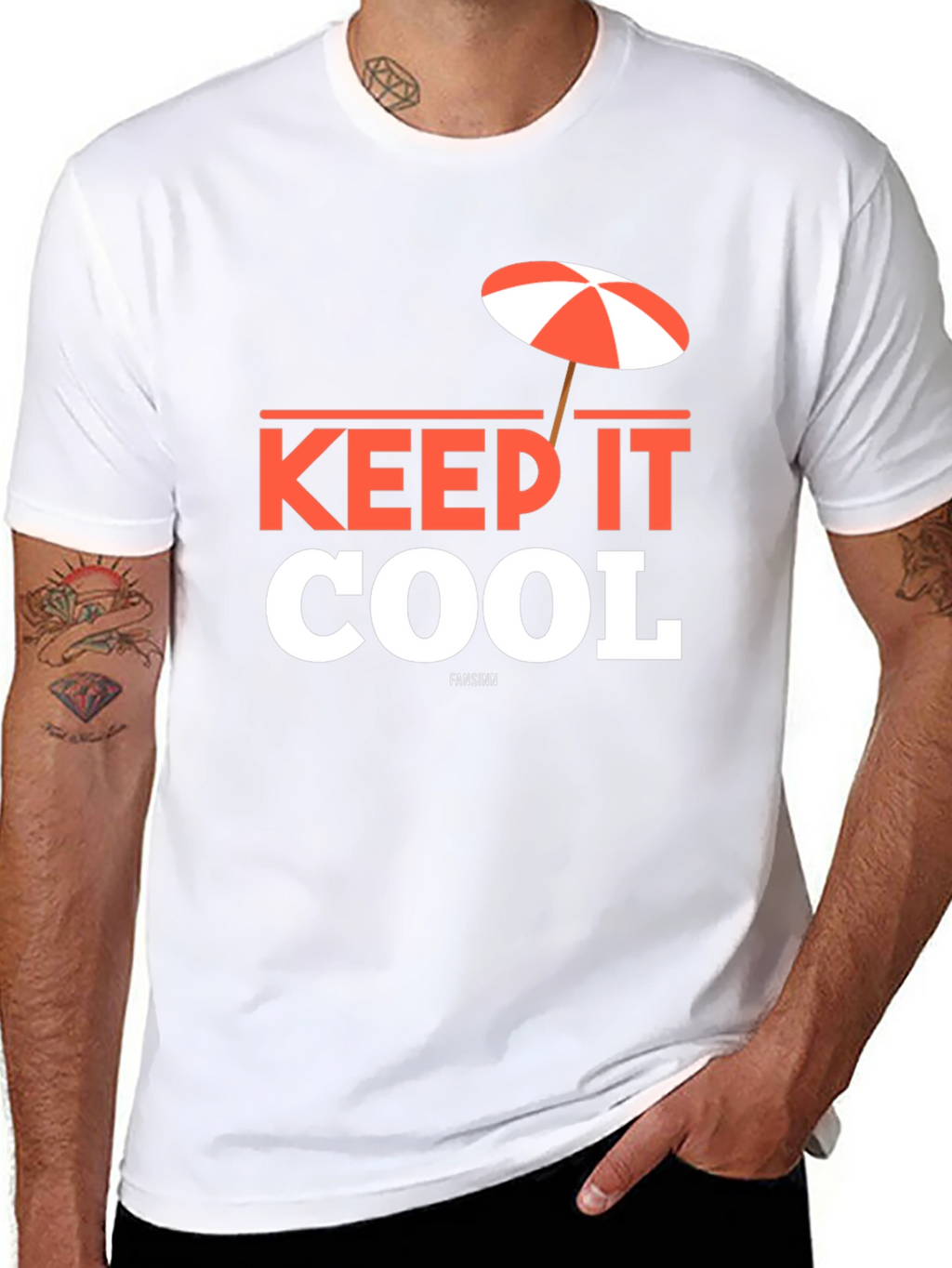 Keep It Cool Graphic Tee - Summer Vibes