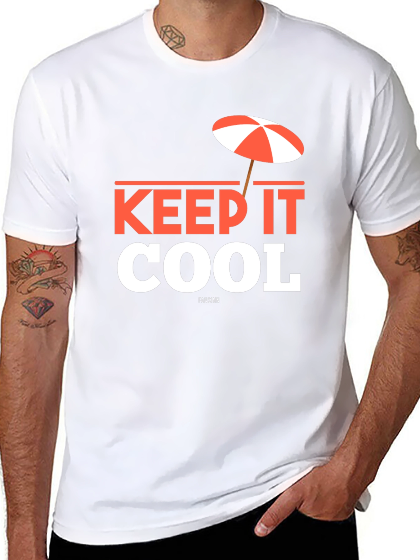 Keep It Cool Graphic Tee - Summer Vibes