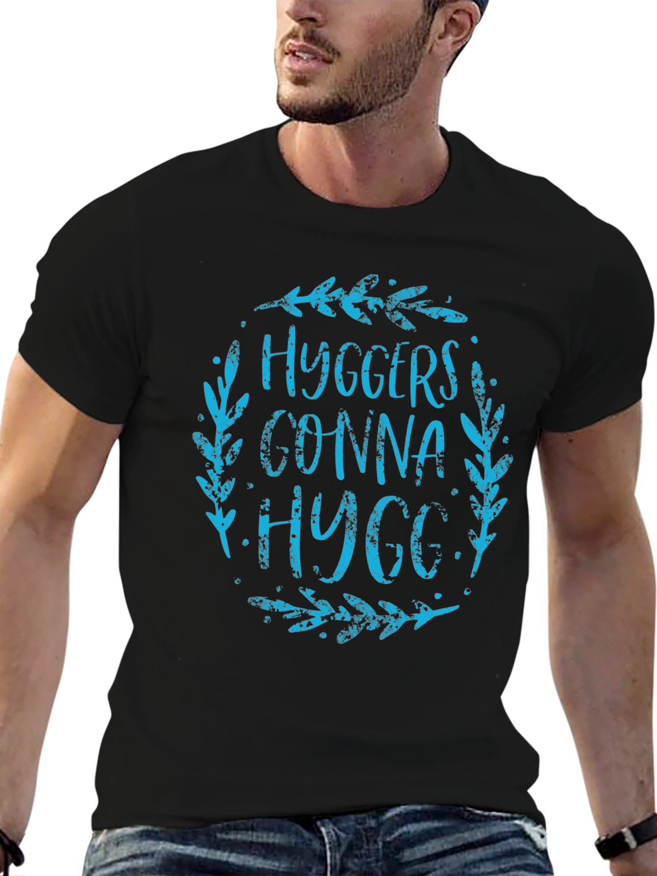 Hygge Gonna Hygge Graphic Tee - Black