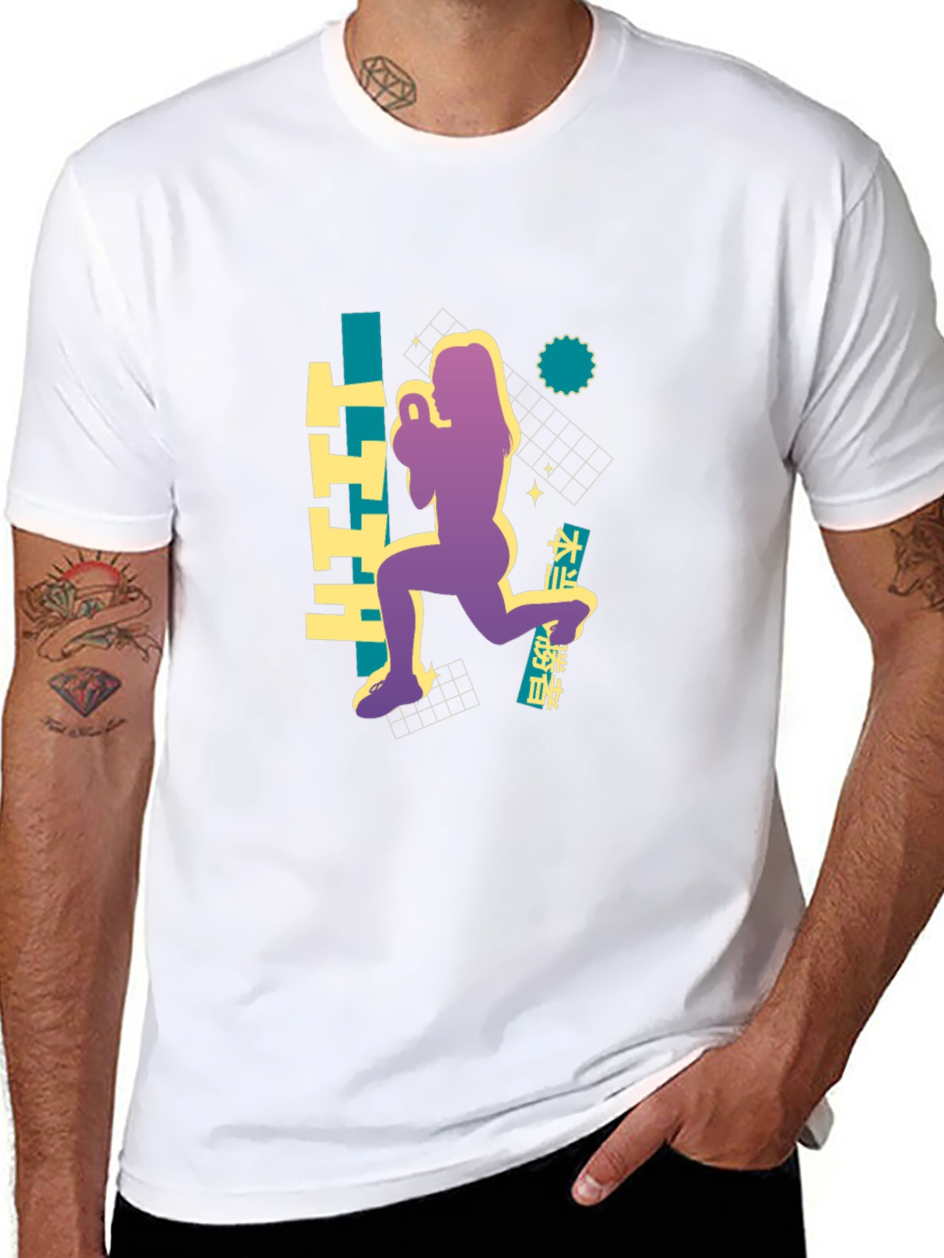 HIIT Graphic Tee - Fitness Fashion