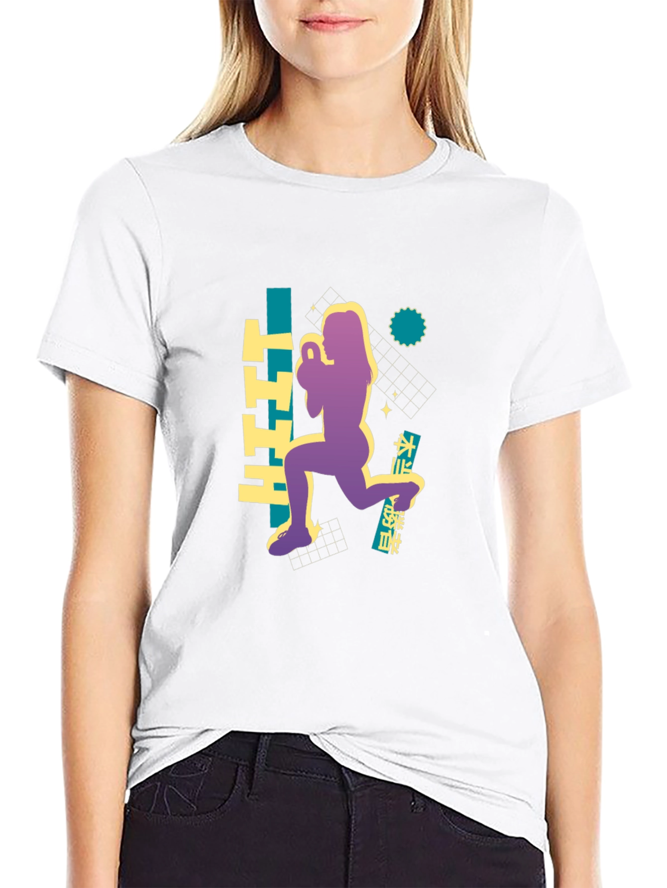 HIIT Graphic Tee - Fitness Fashion
