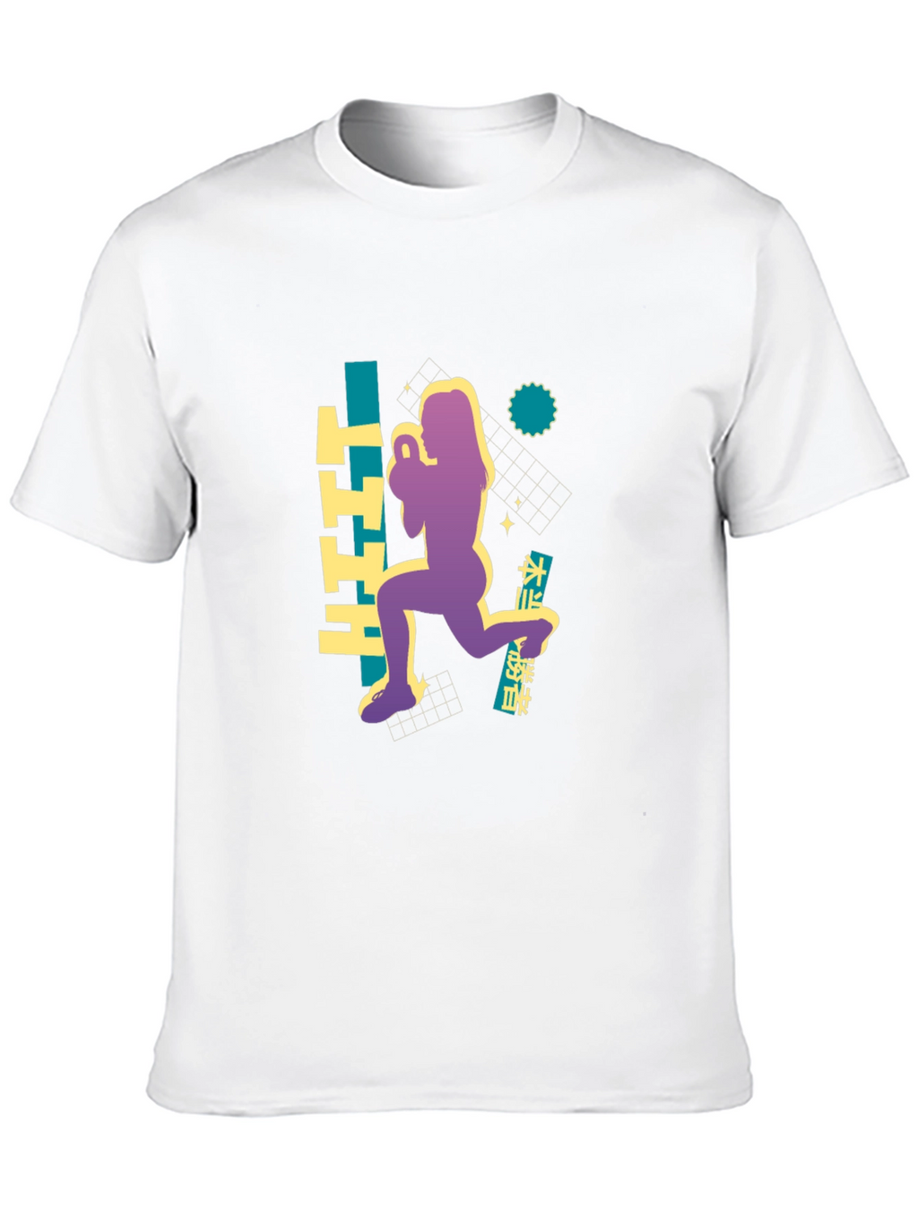 HIIT Graphic Tee - Fitness Fashion