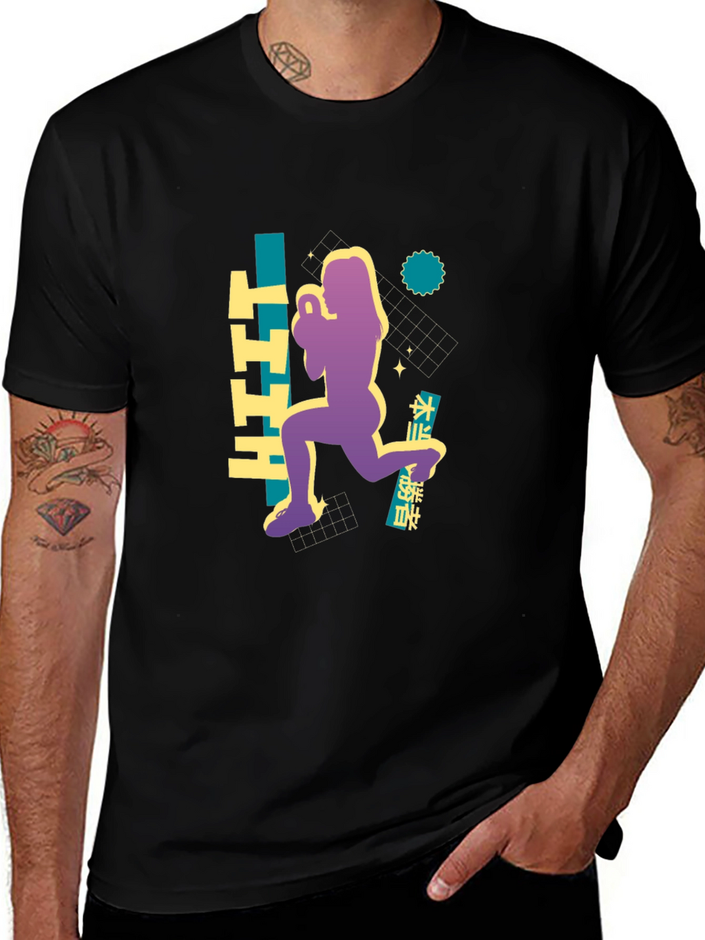 HIIT Graphic Tee - Fitness Fashion