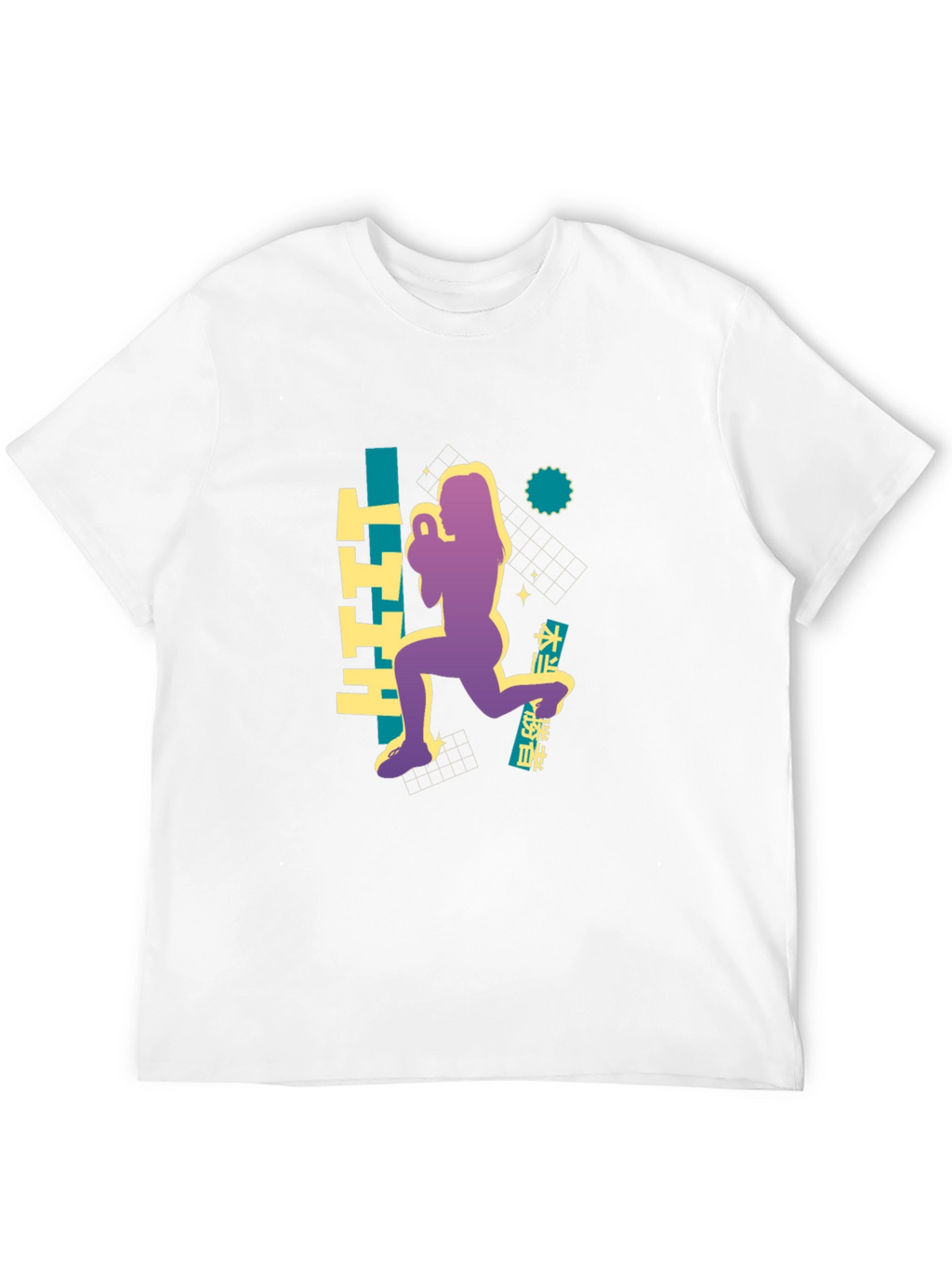 HIIT Graphic Tee - Fitness Fashion