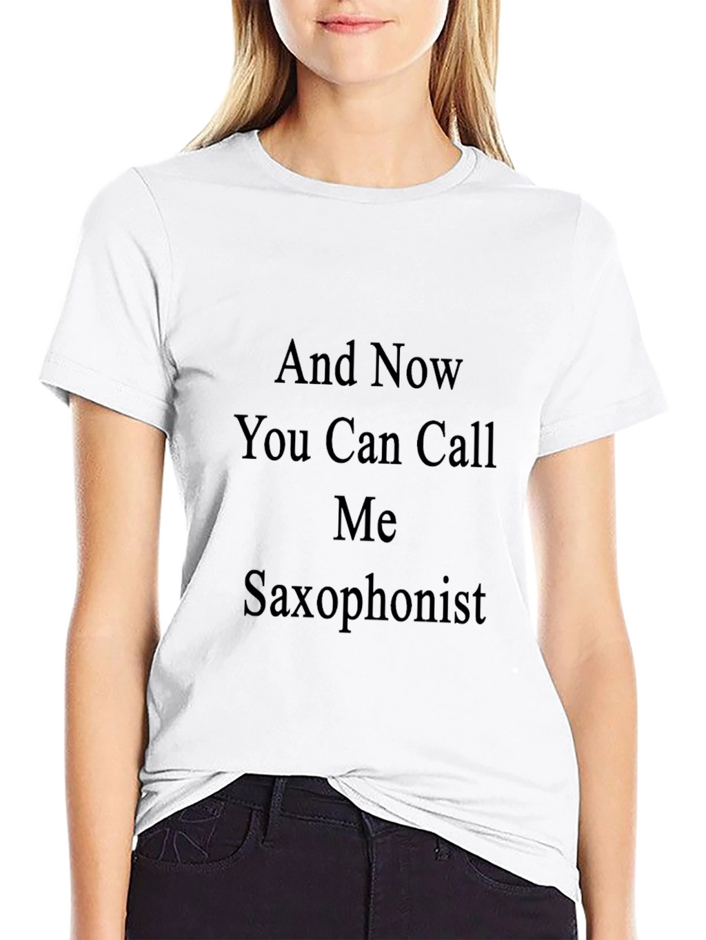 Saxophonist Tee: Now You Can Call Me