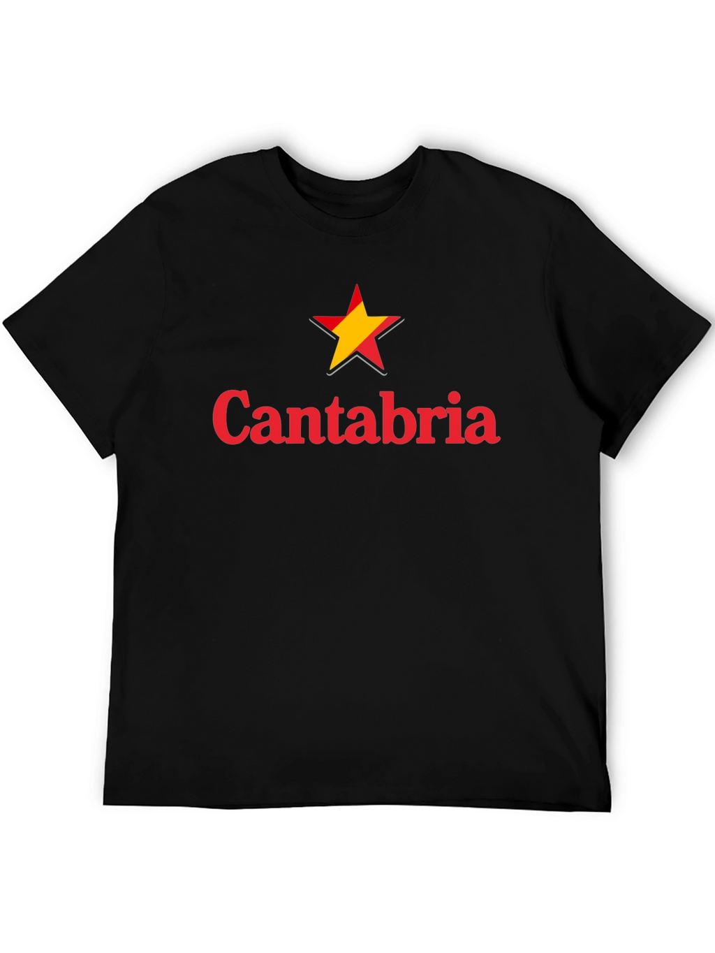 Cantabria Star Graphic Tee - Soft Cotton