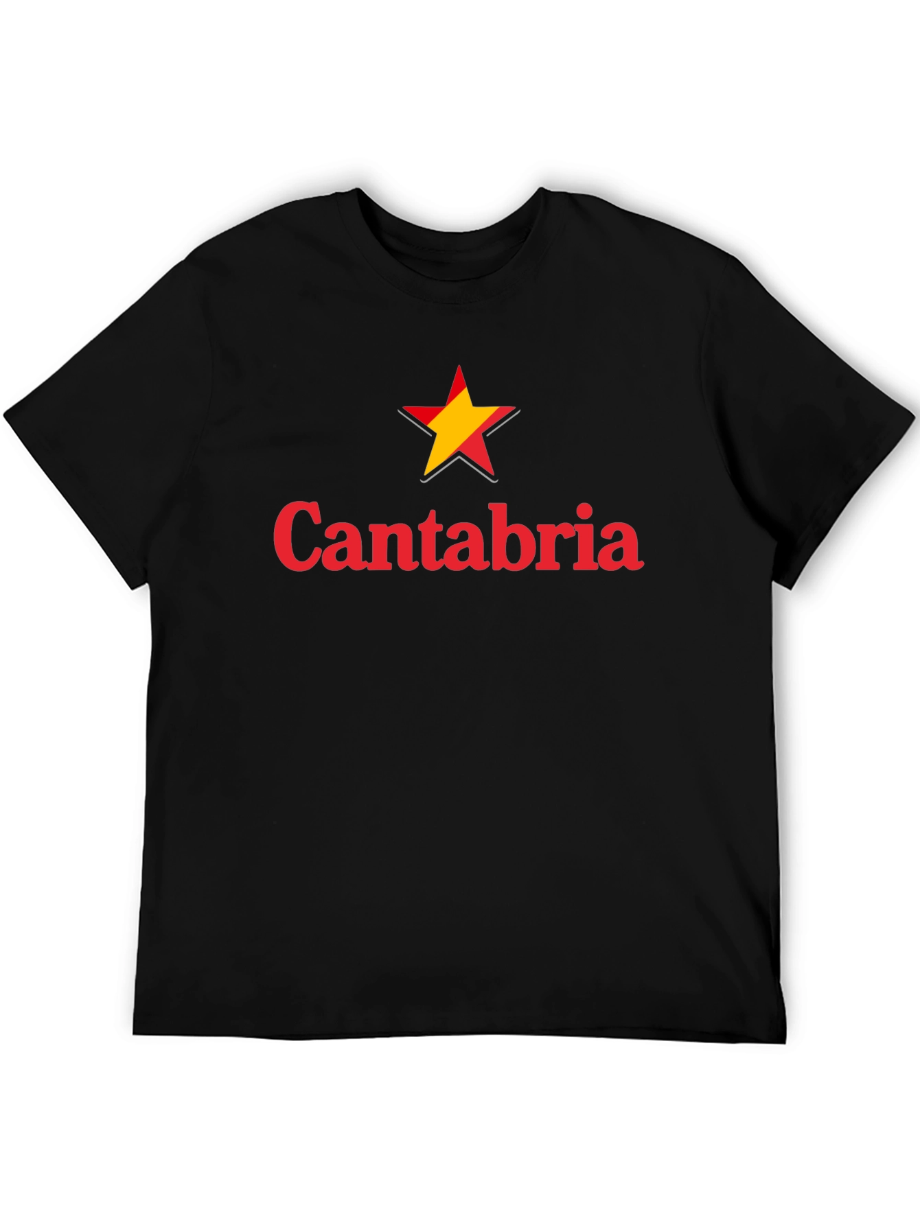 Cantabria Star Graphic Tee - Soft Cotton