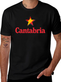 Cantabria Star Graphic Tee - Soft Cotton