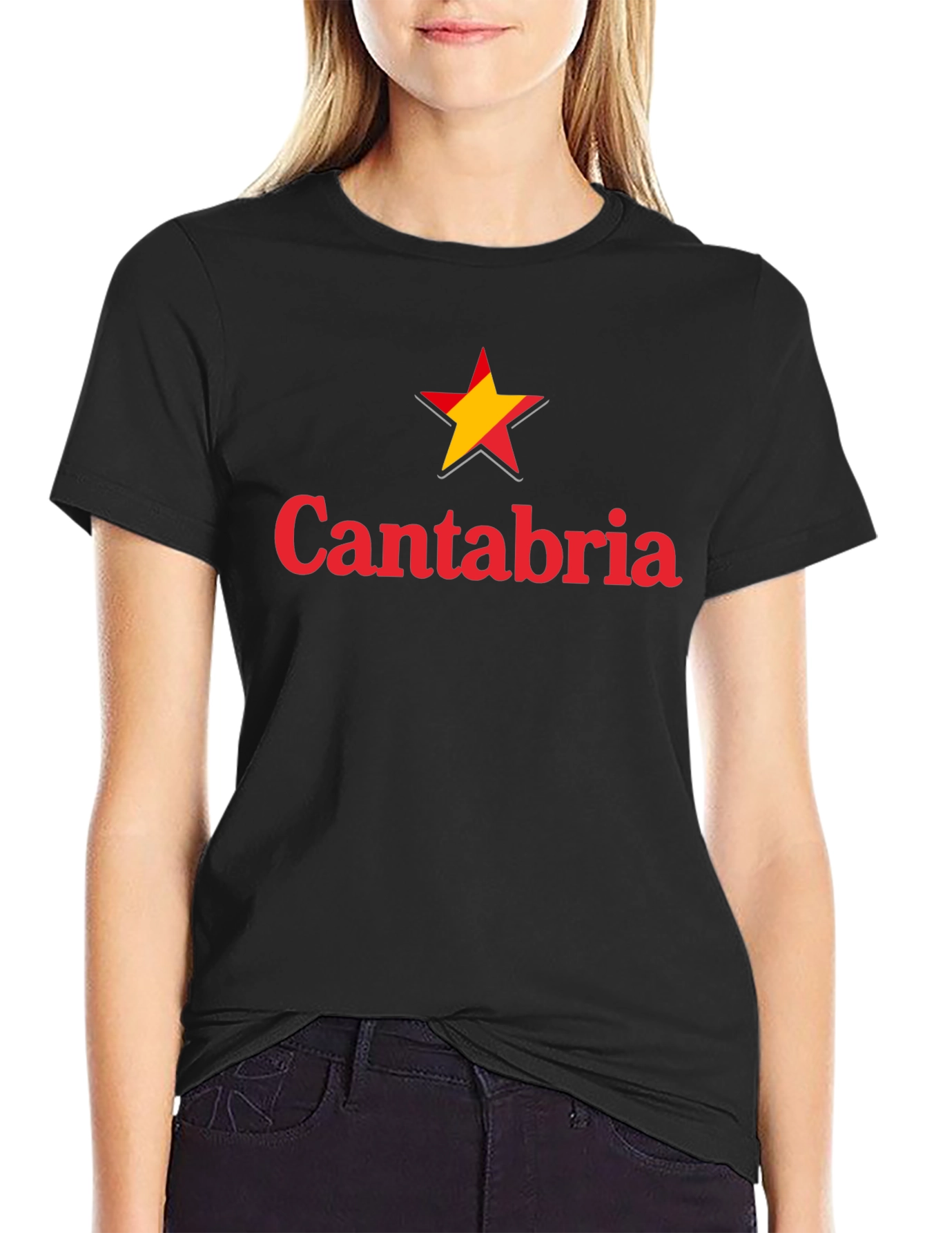 Cantabria Star Graphic Tee - Soft Cotton