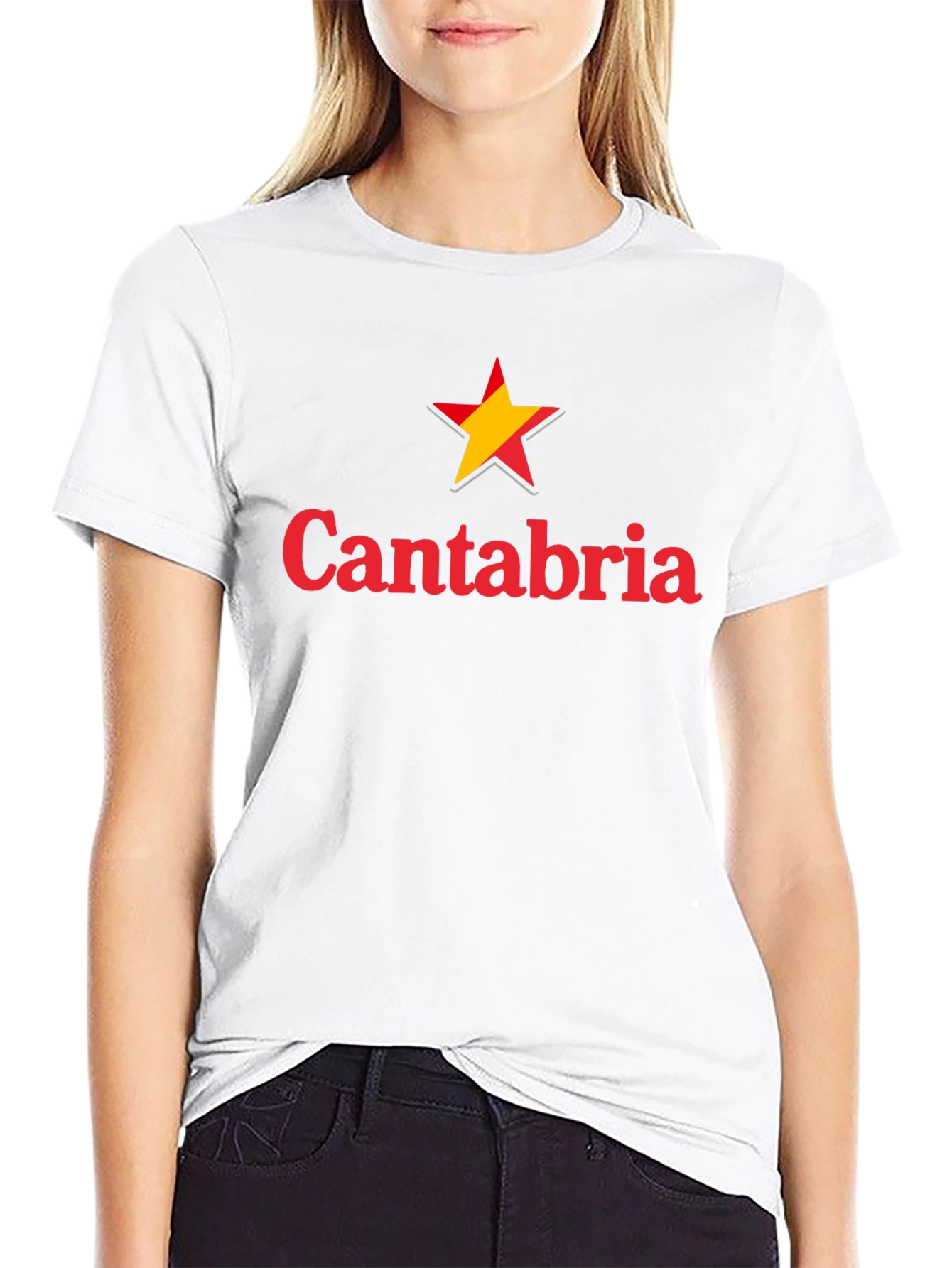 Cantabria Star Graphic Tee - Soft Cotton