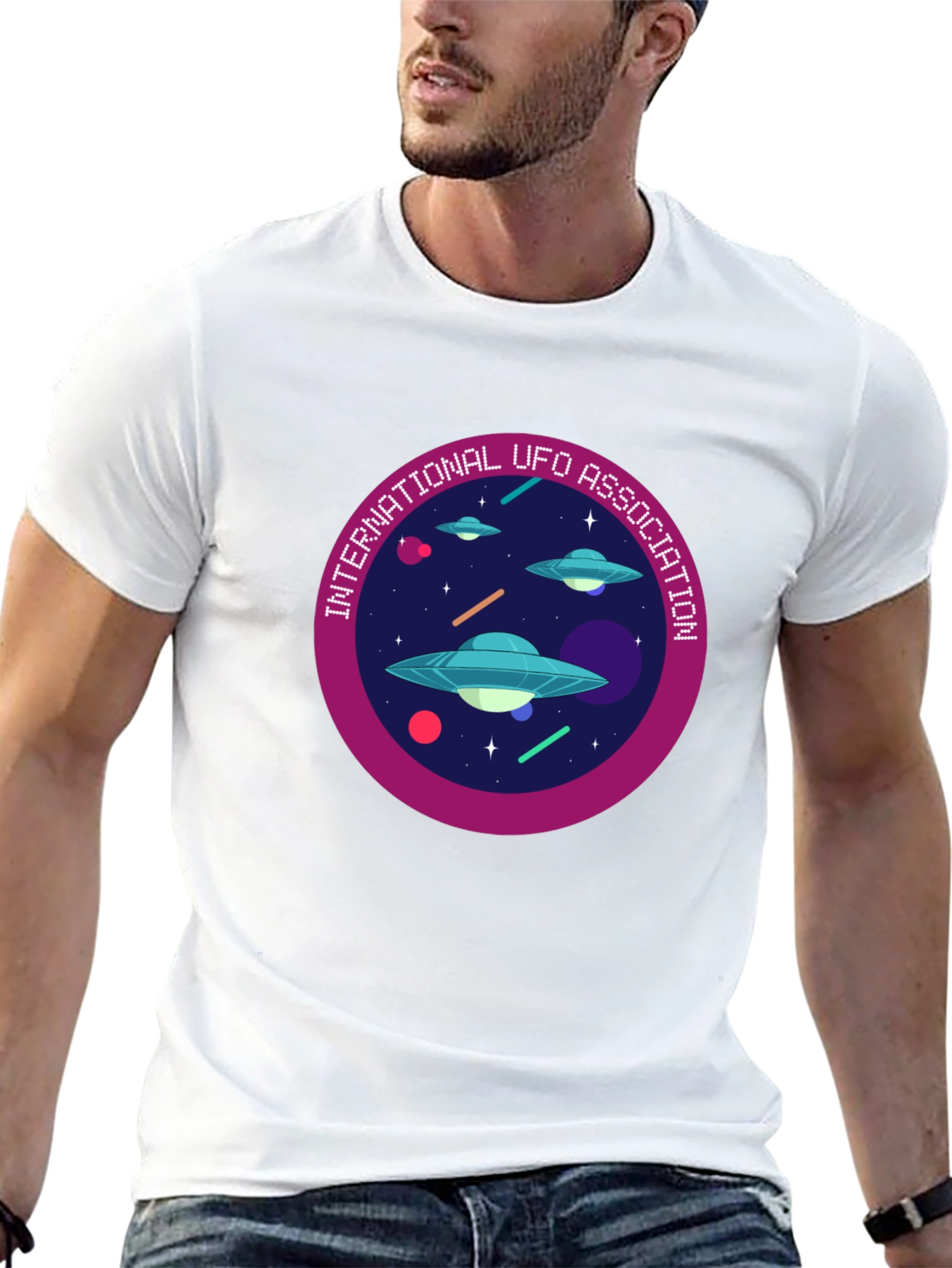 International UFO Association Graphic Tee
