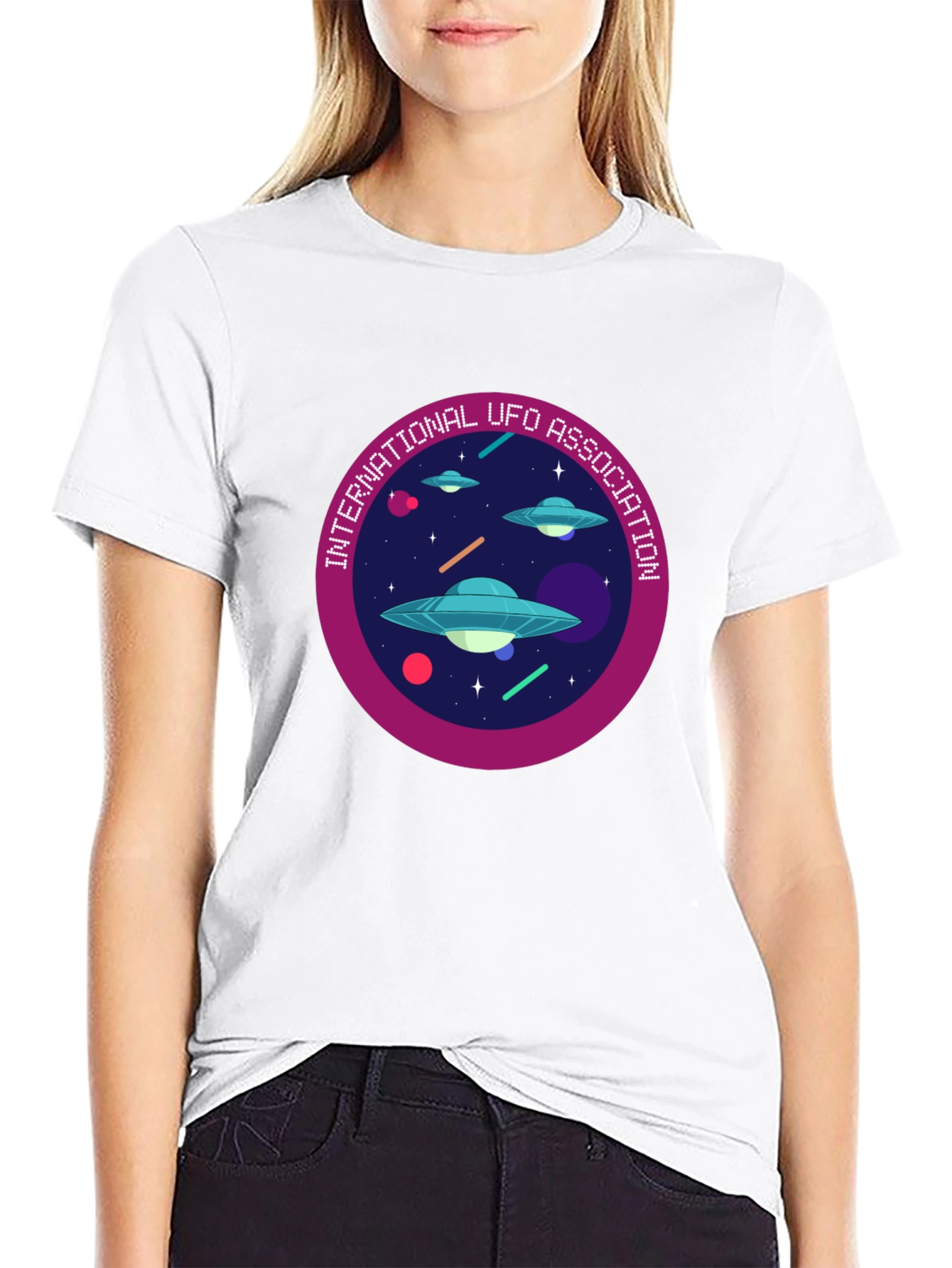 International UFO Association Graphic Tee