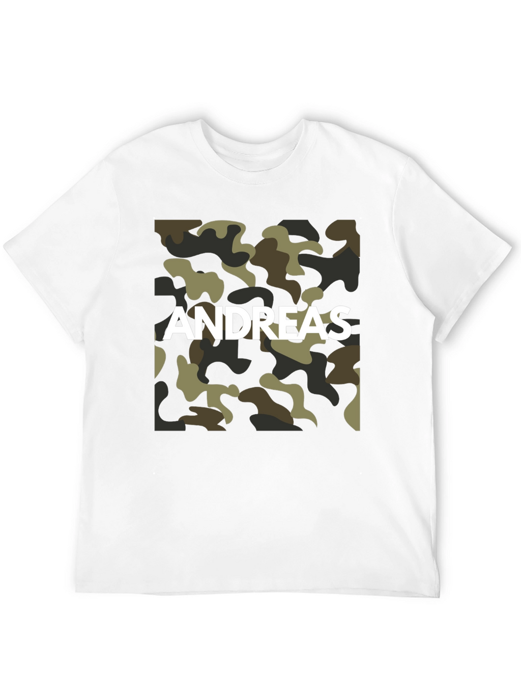 Andreas Camo T-Shirt - Personalized Style