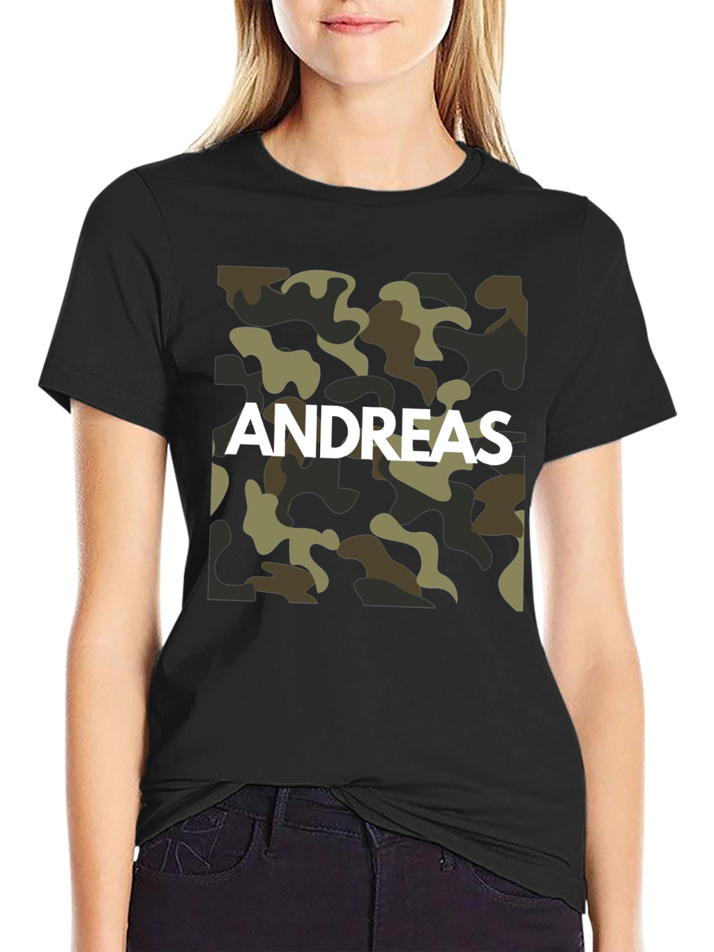 Andreas Camo T-Shirt - Personalized Style