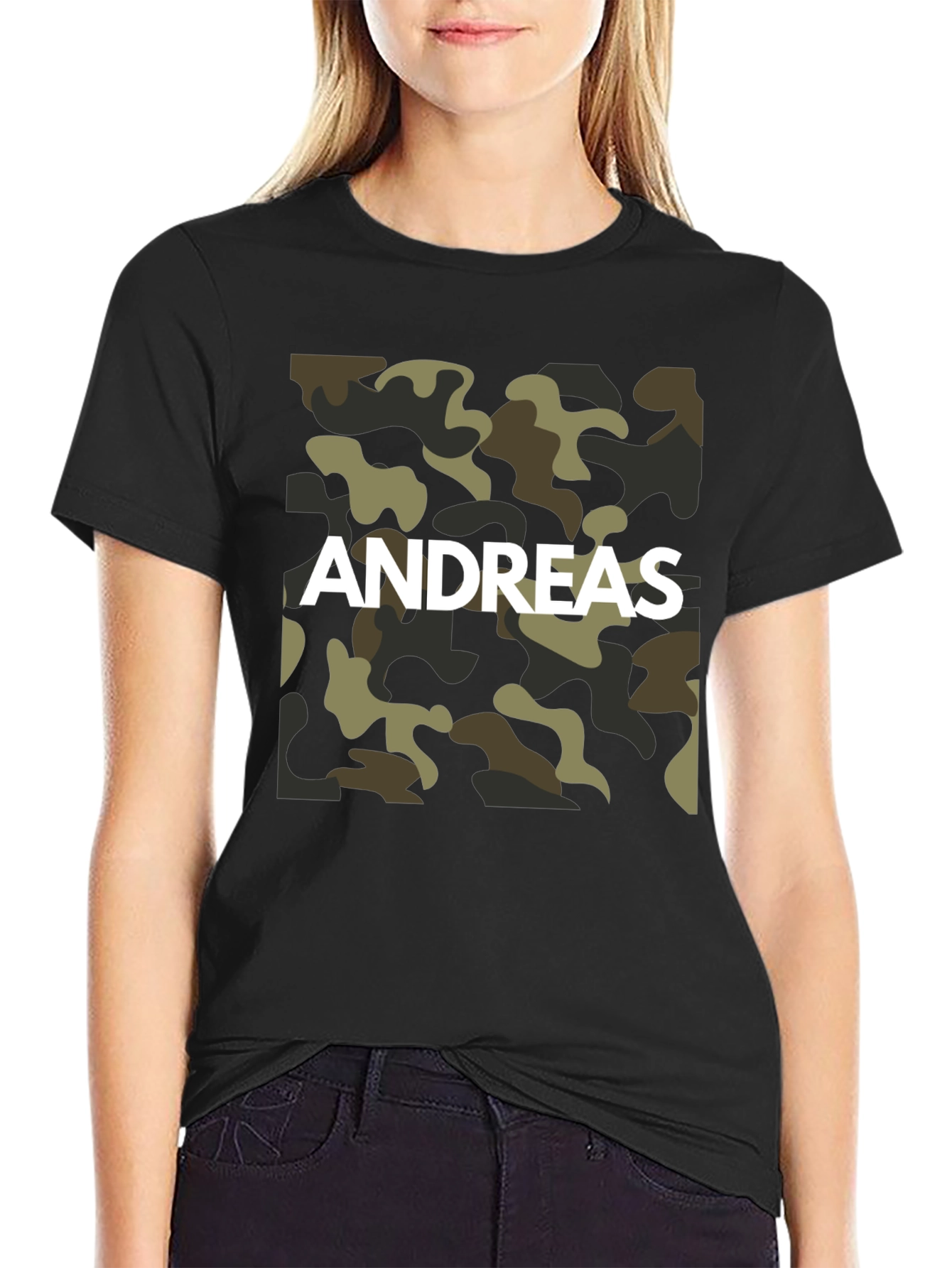 Andreas Camo T-Shirt - Personalized Style