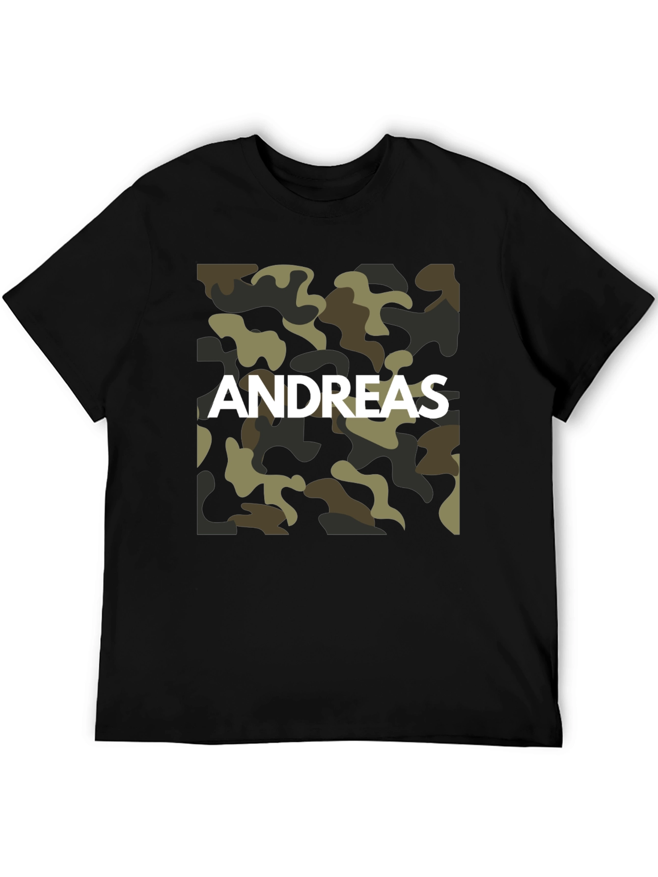 Andreas Camo T-Shirt - Personalized Style