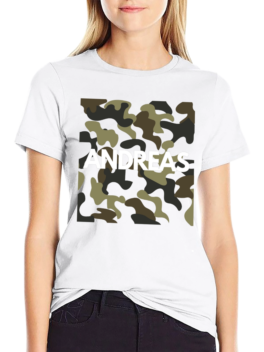 Andreas Camo T-Shirt - Personalized Style