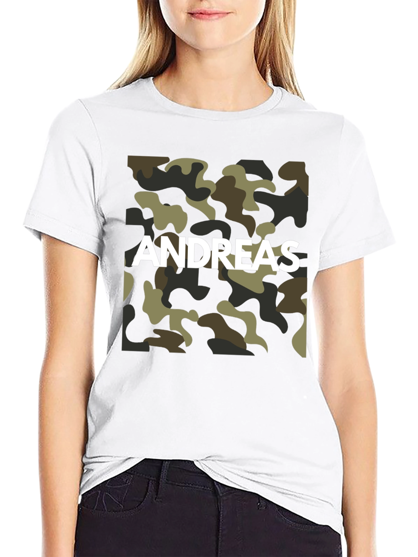 Andreas Camo T-Shirt - Personalized Style