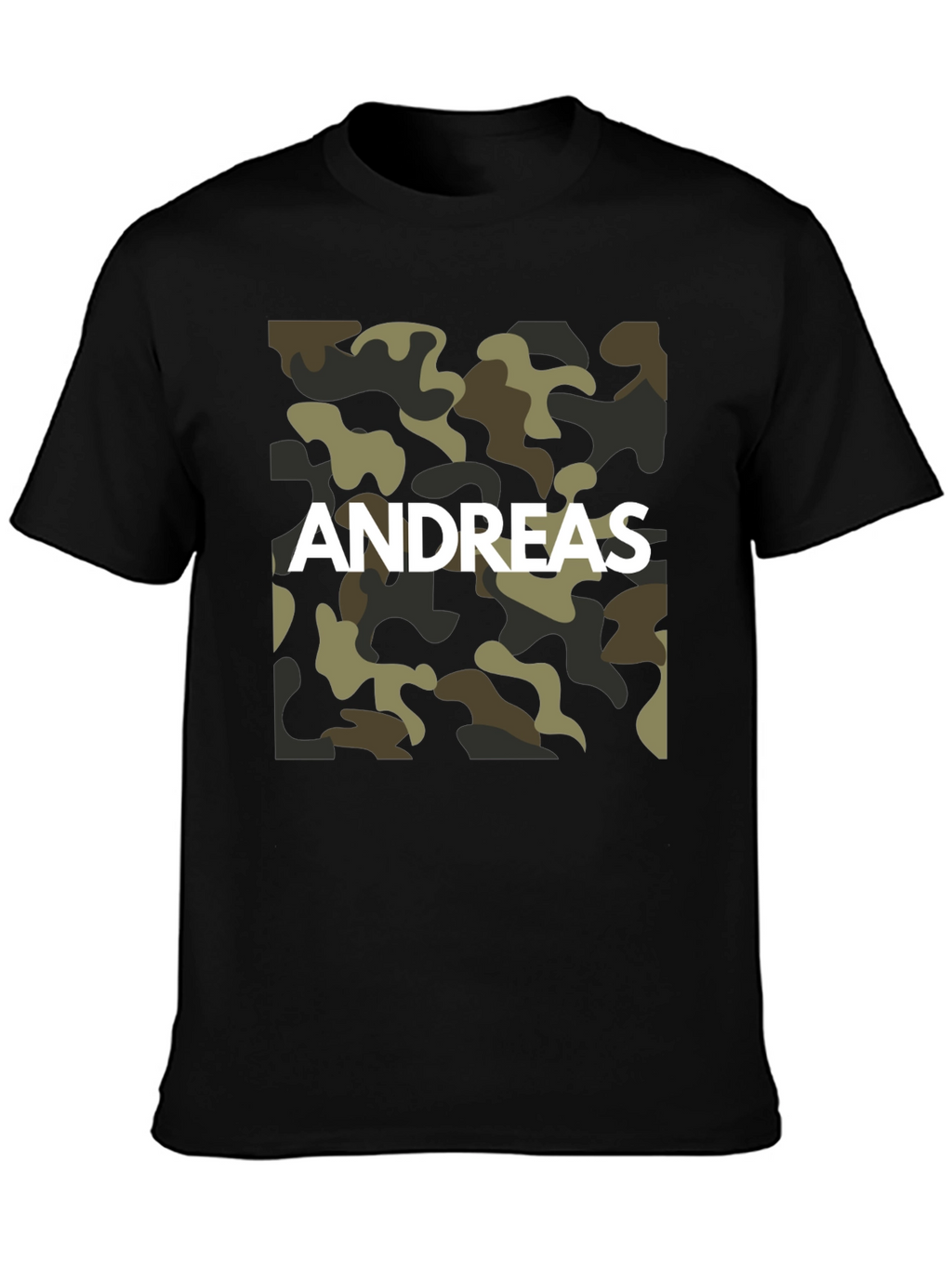 Andreas Camo T-Shirt - Personalized Style