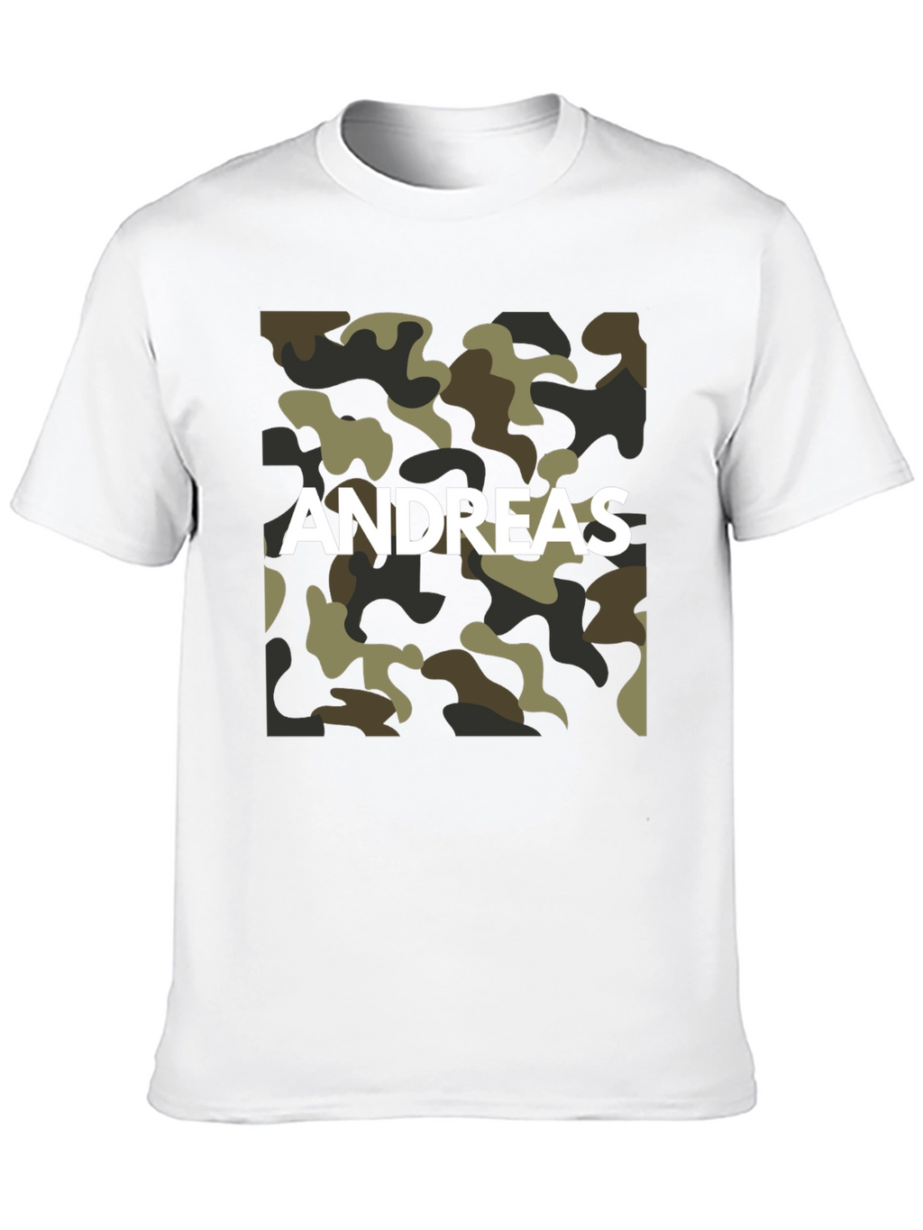Andreas Camo T-Shirt - Personalized Style