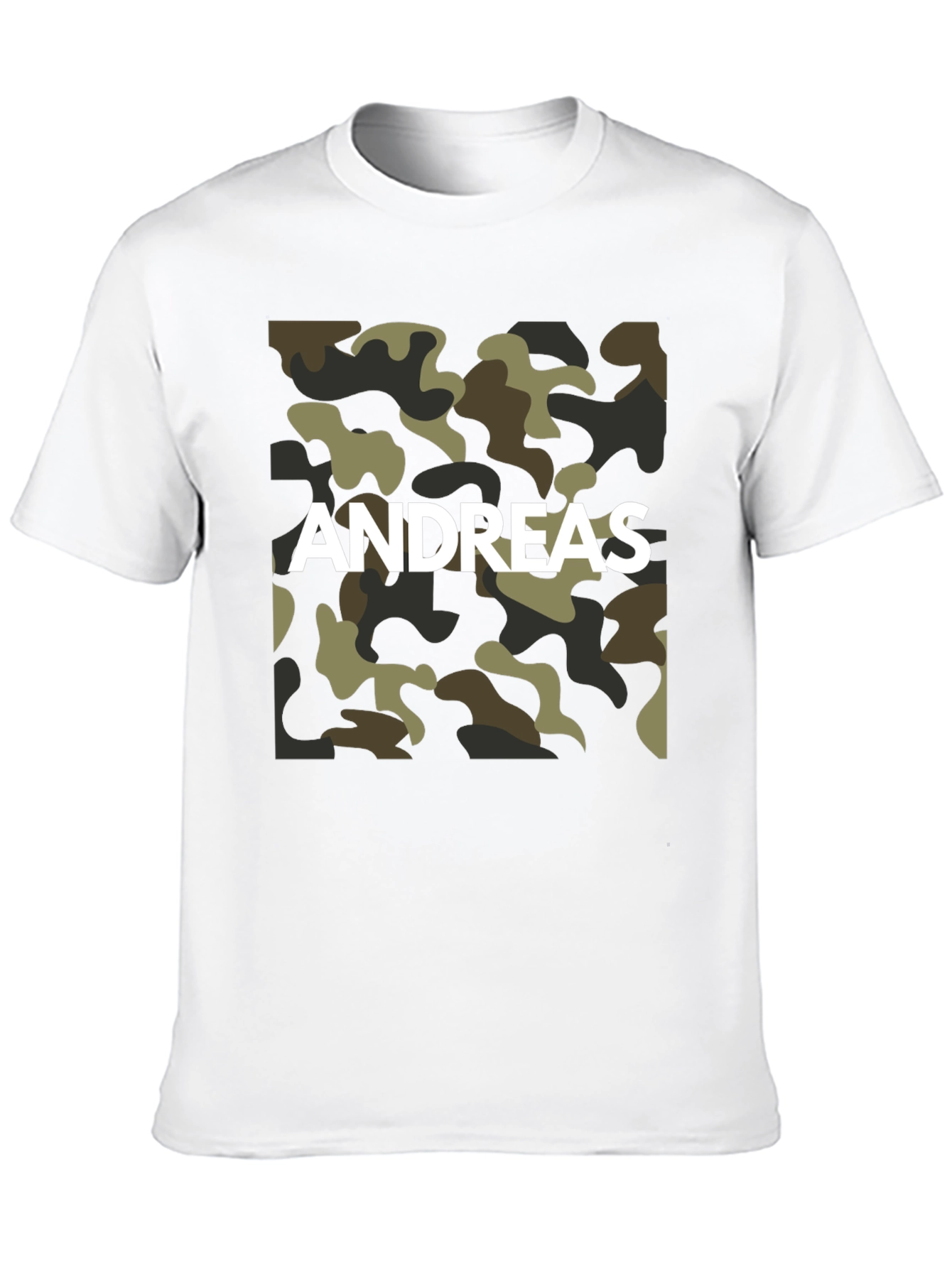 Andreas Camo T-Shirt - Personalized Style
