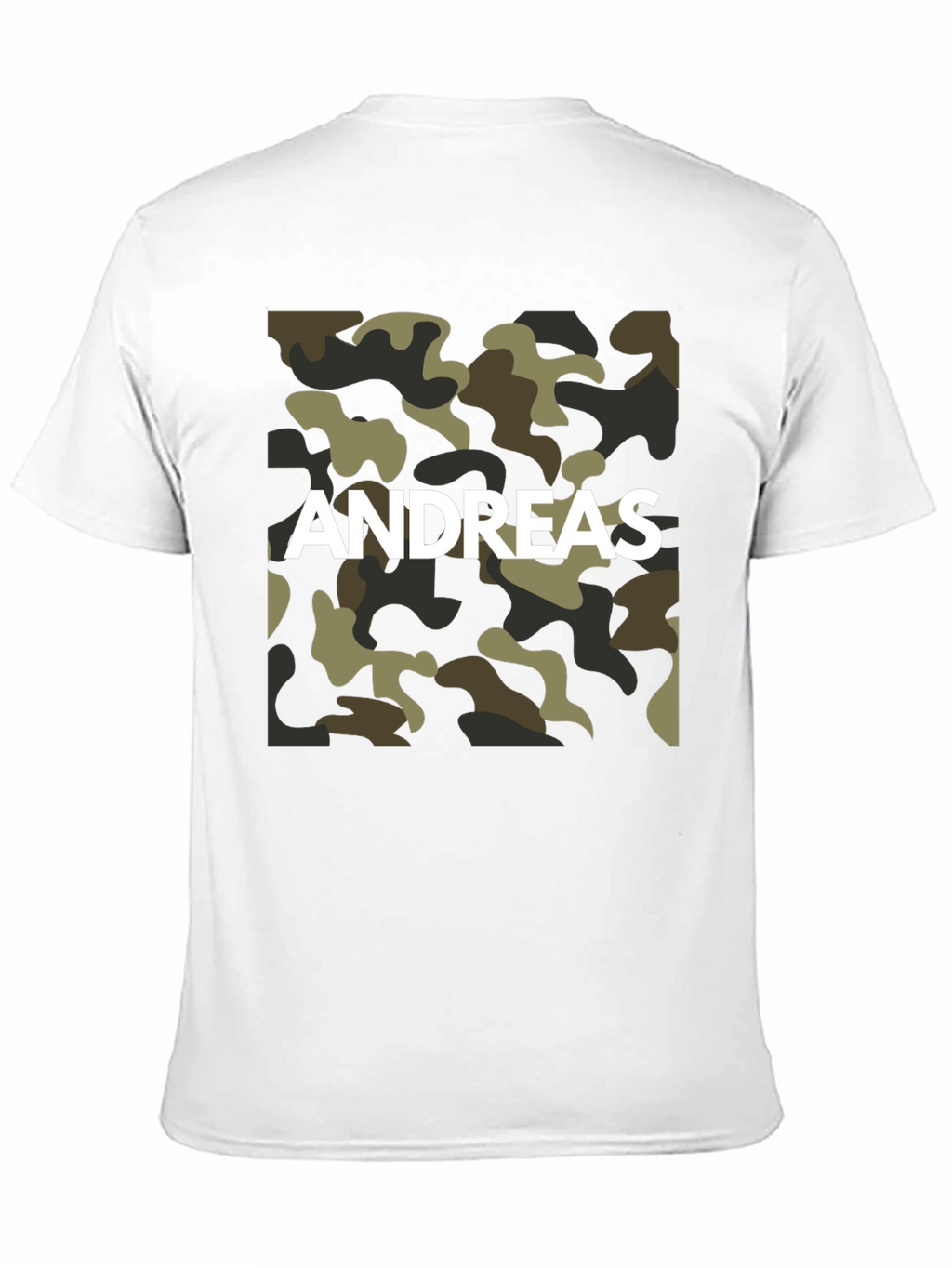 Andreas Camo T-Shirt - Personalized Style