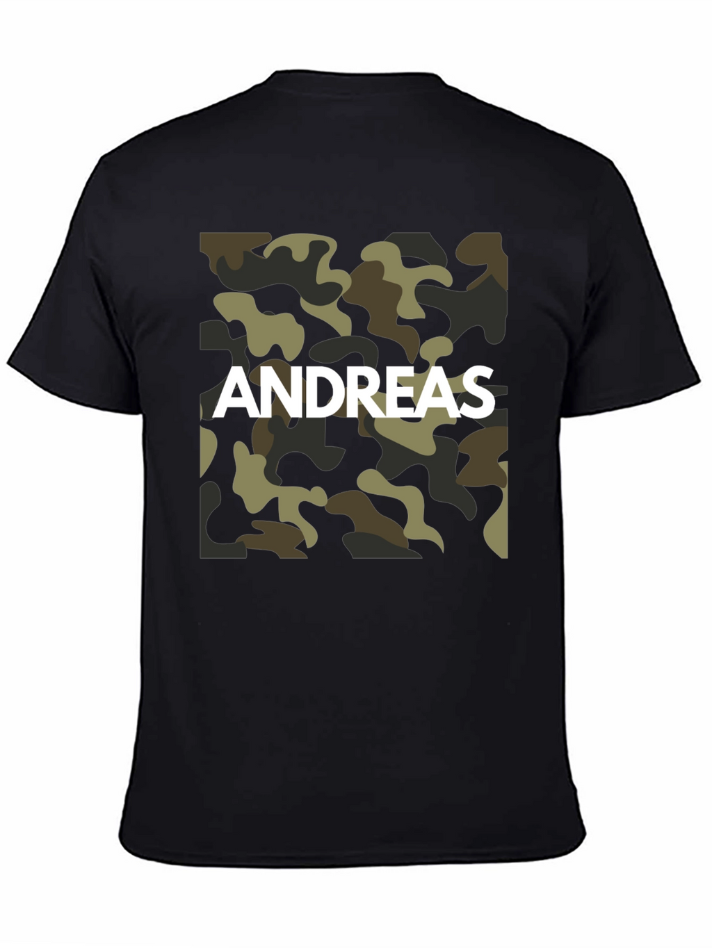 Andreas Camo T-Shirt - Personalized Style