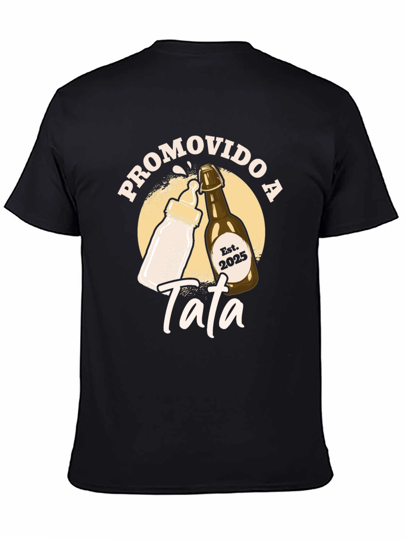 Promovido A Tata T-Shirt - New Dad Est. 2025