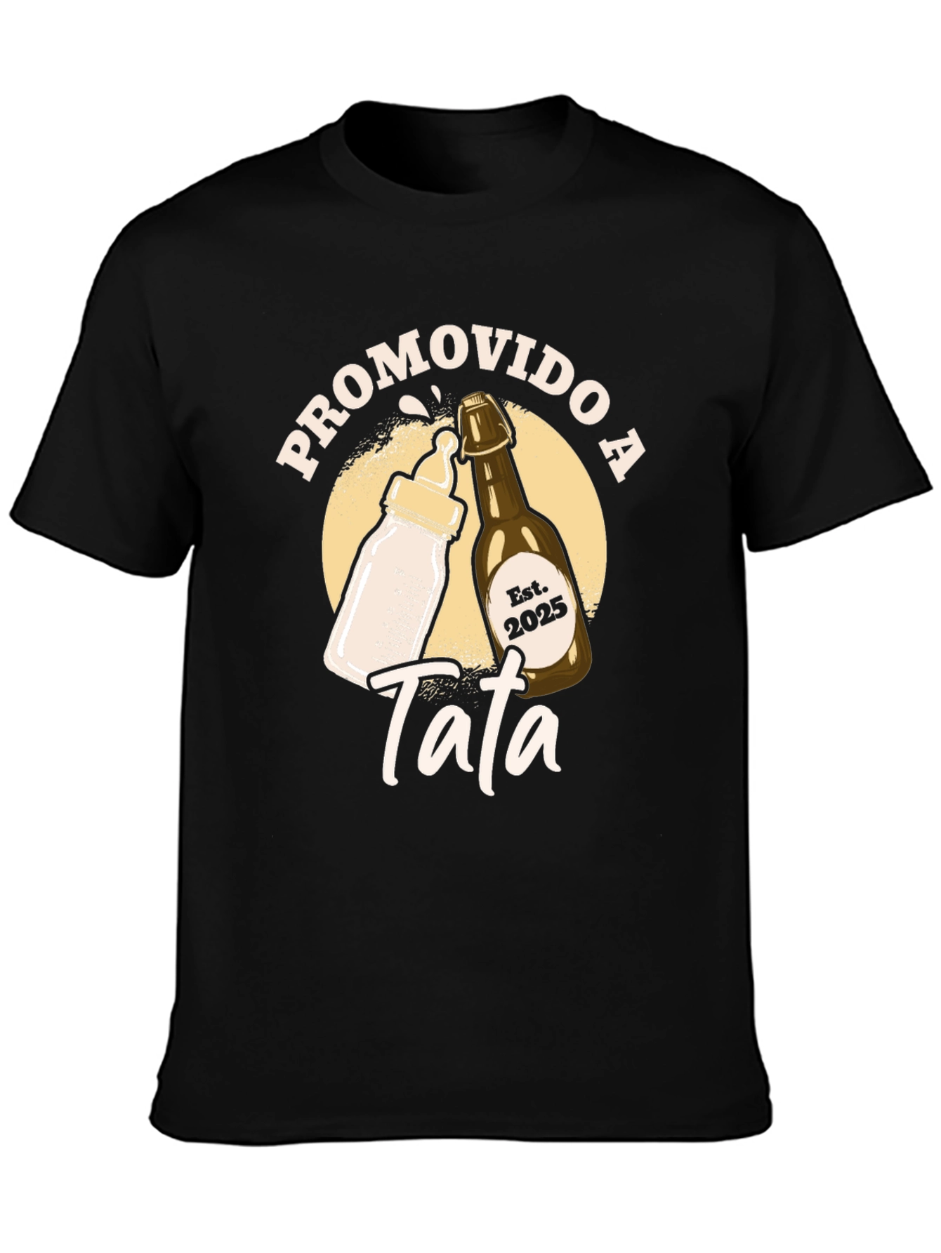 Promovido A Tata T-Shirt - New Dad Est. 2025