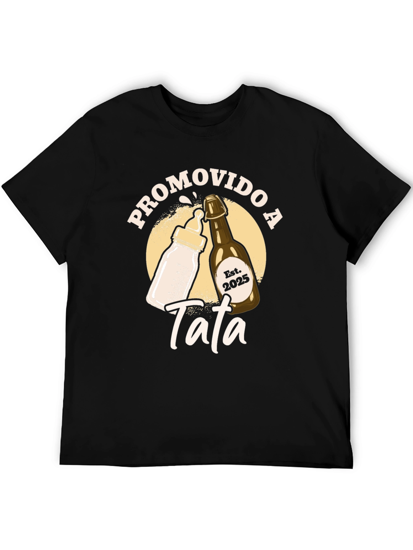 Promovido A Tata T-Shirt - New Dad Est. 2025