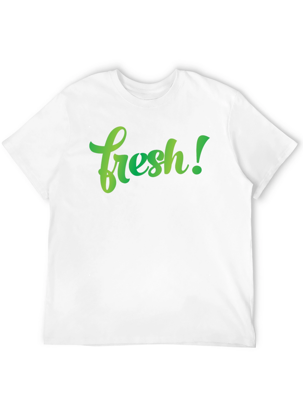 Fresh Graphic Tee - Stylish Mens Black T-Shirt