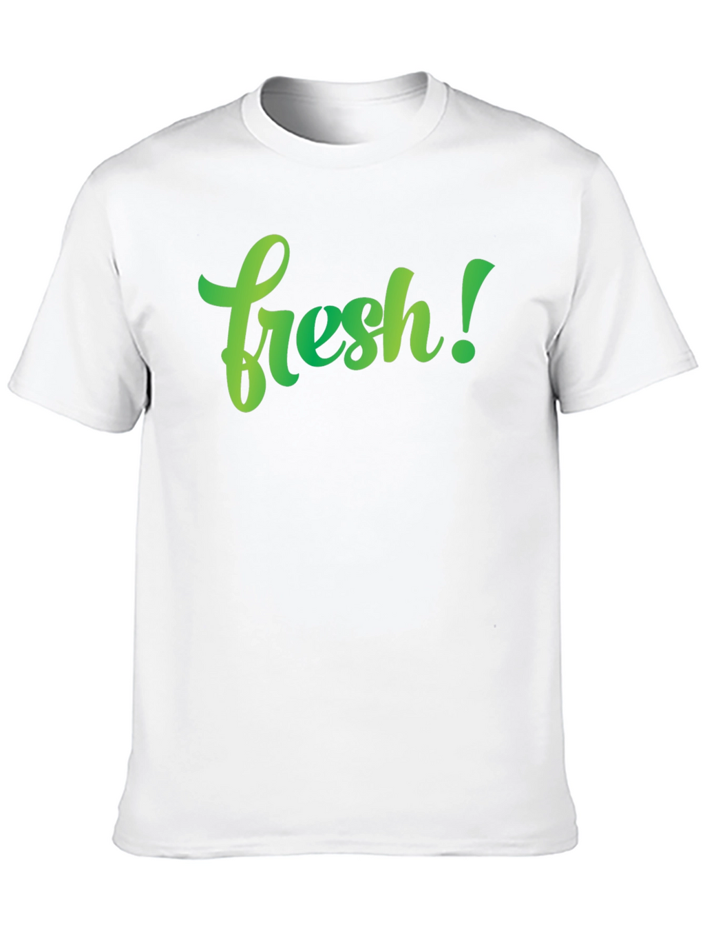 Fresh Graphic Tee - Stylish Mens Black T-Shirt