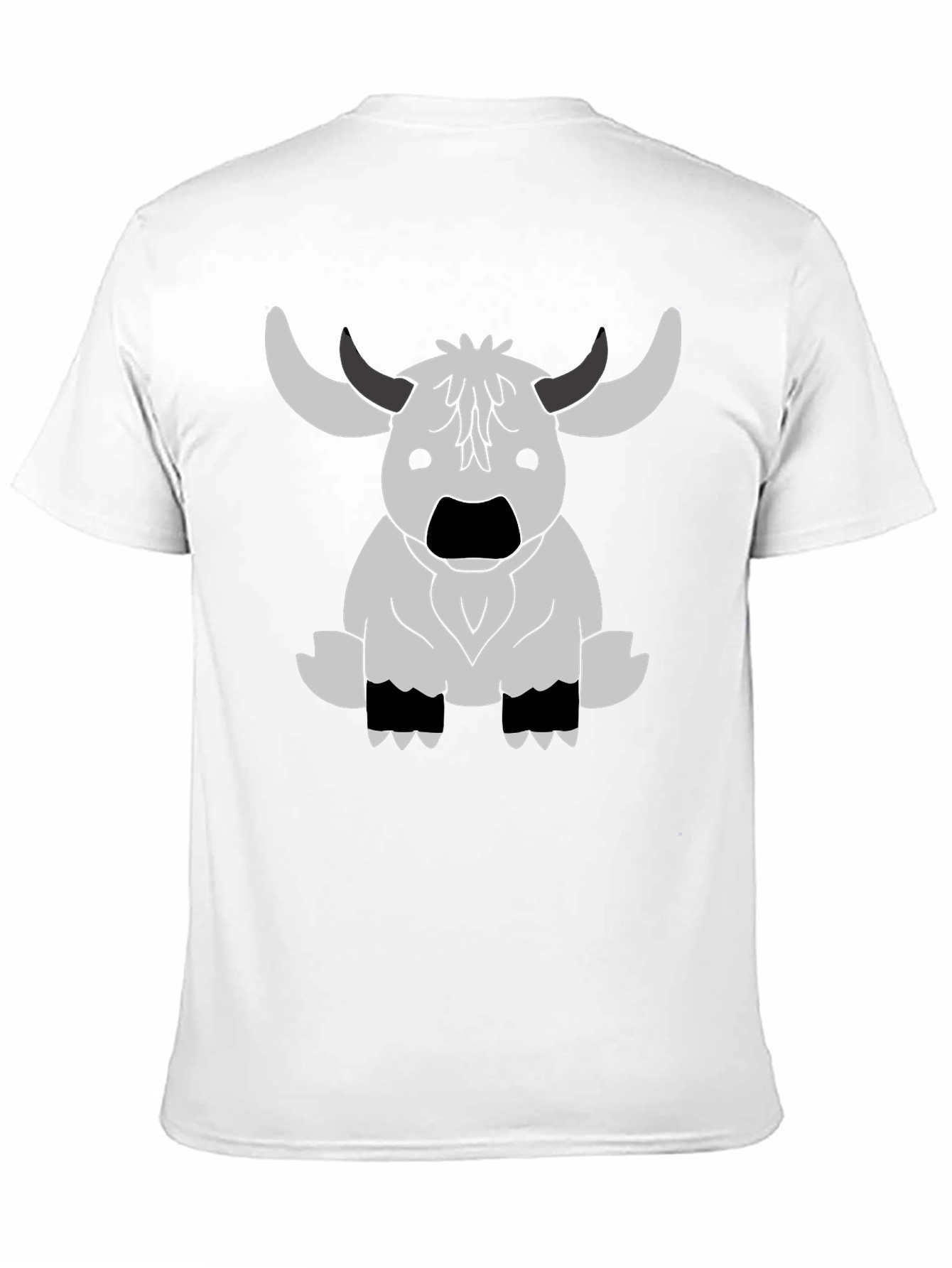 Yak T-Shirt - Funny Cartoon Bull Tee
