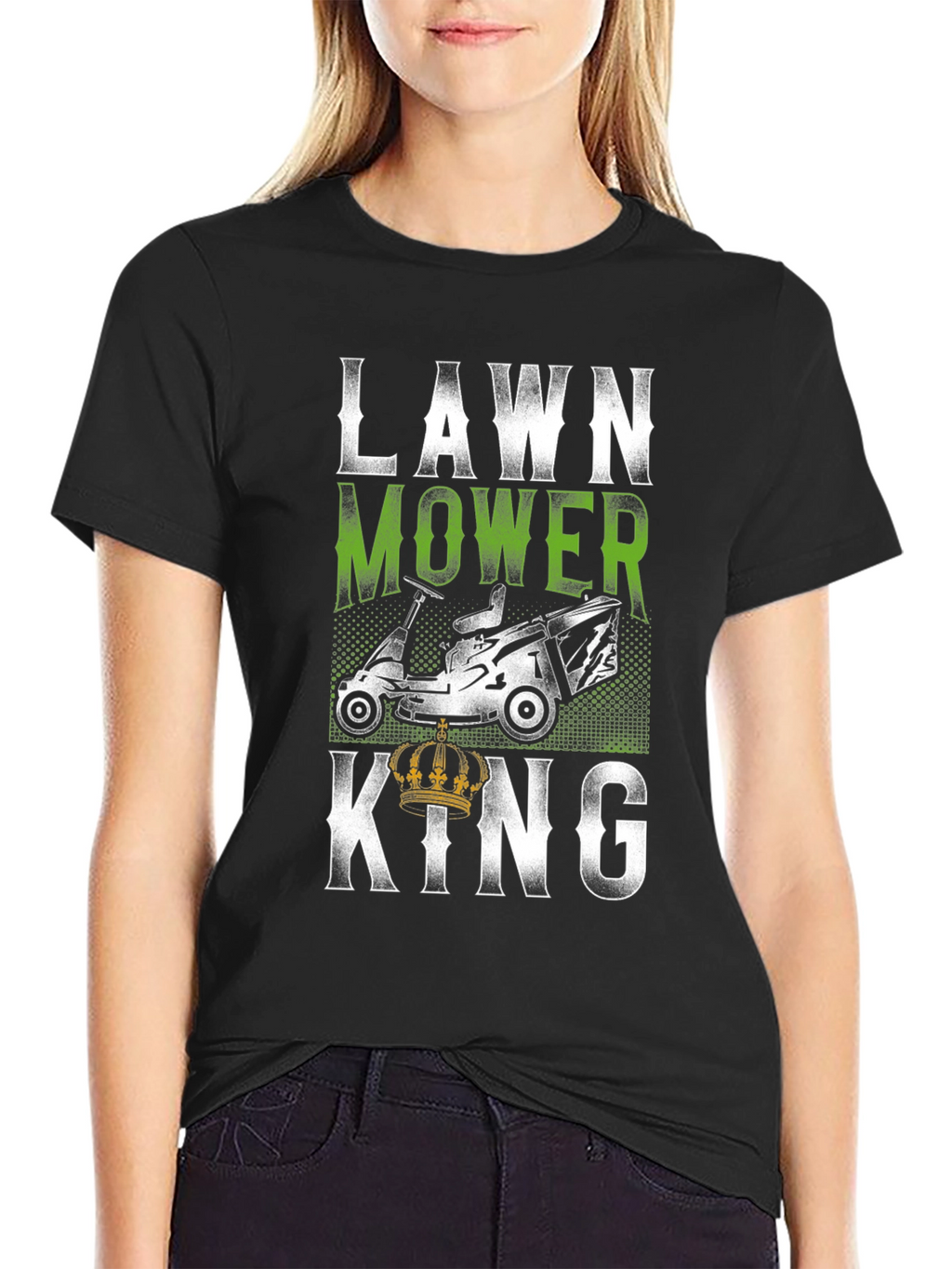 Lawn Mower King Graphic Tee