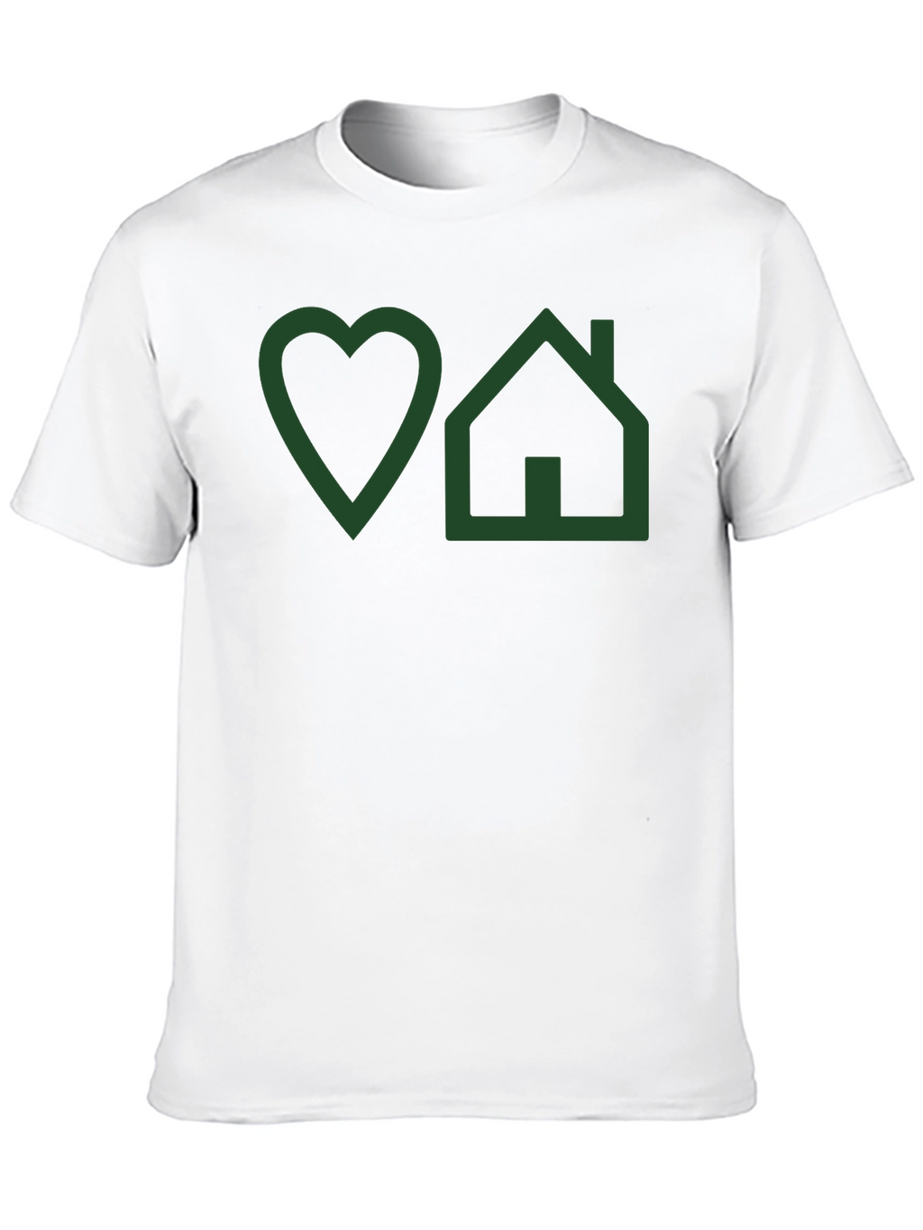 Love Home Graphic T-Shirt - Mens Black Tee