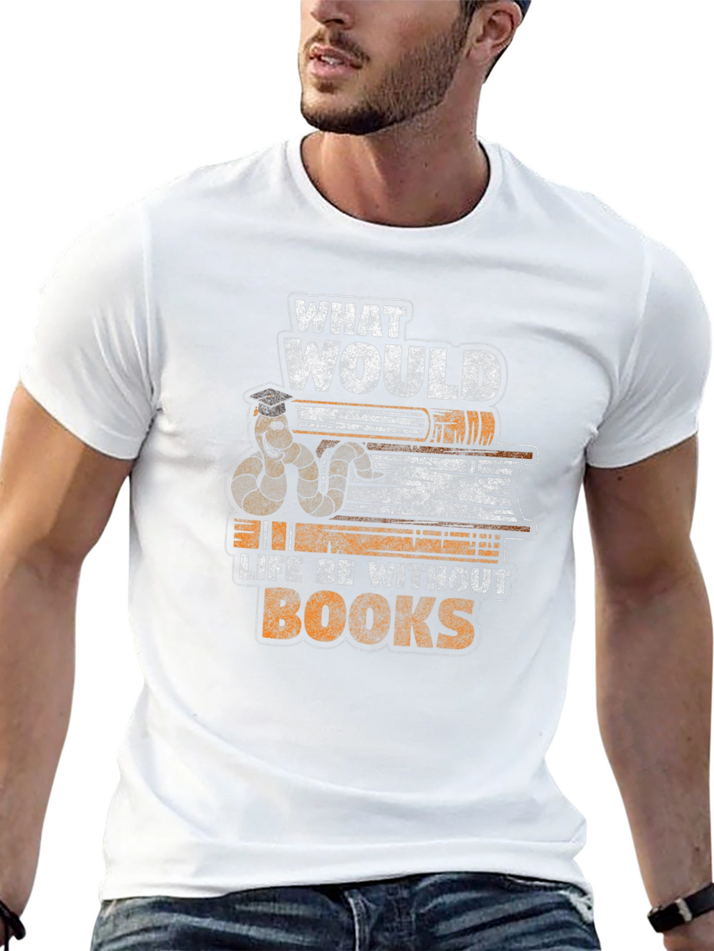 Bookworm T-Shirt: What Would Life Be Without Books?